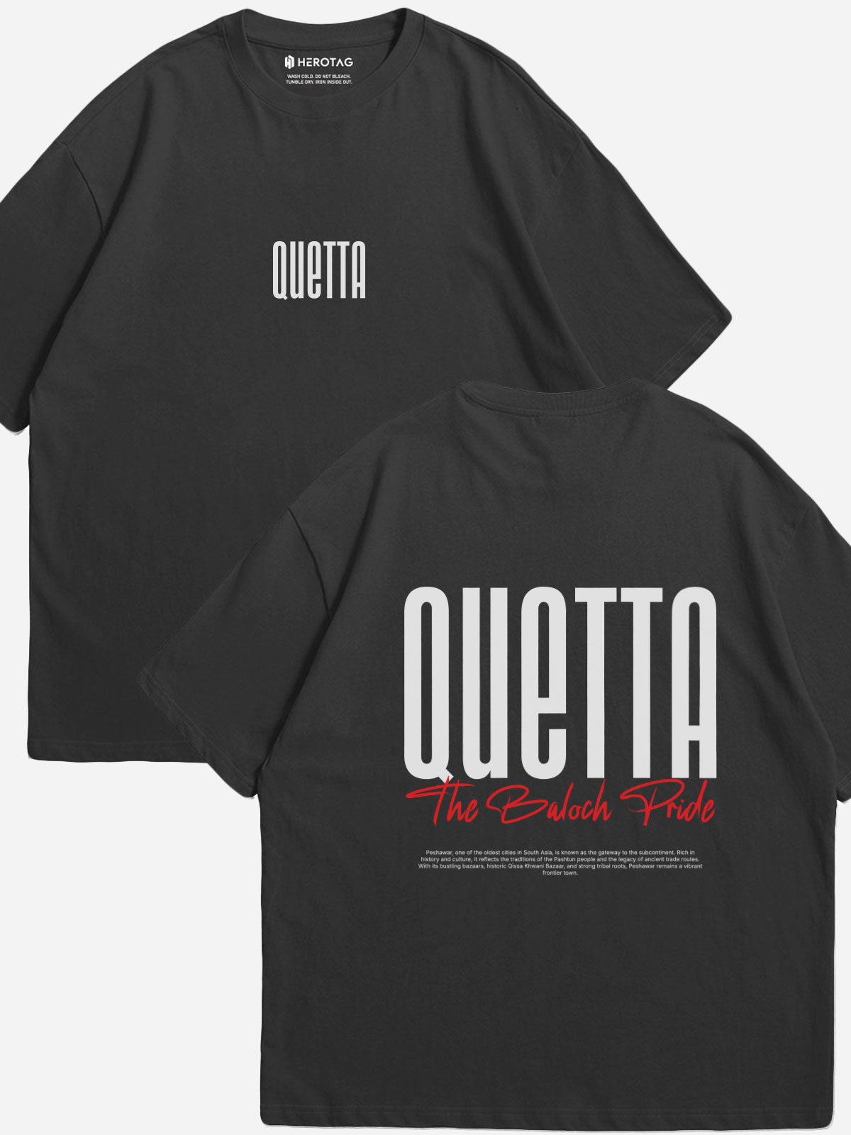 Quetta "The Baloch Pride" Oversized T-Shirt