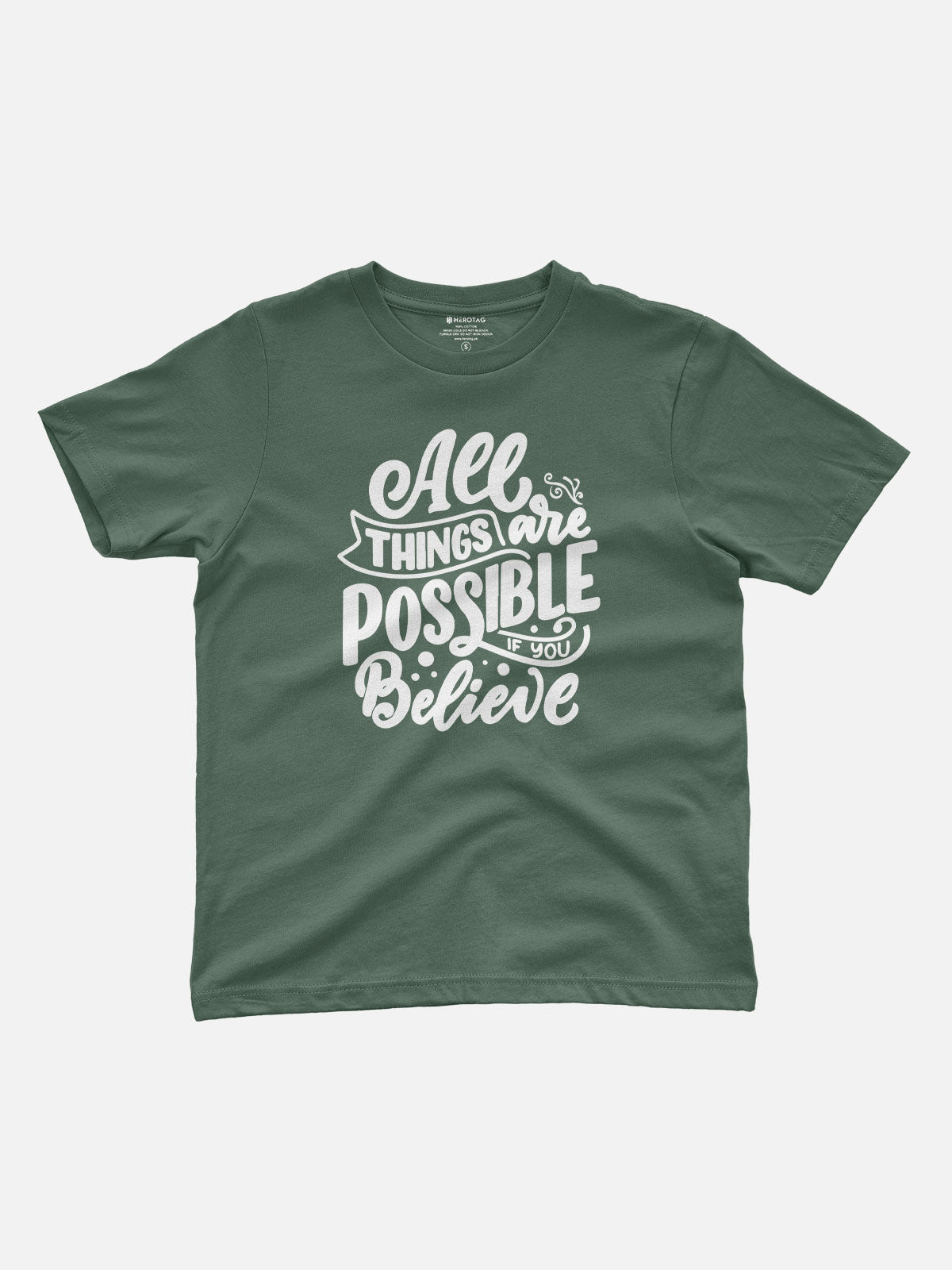All Things Are Possible Kids T-Shirt