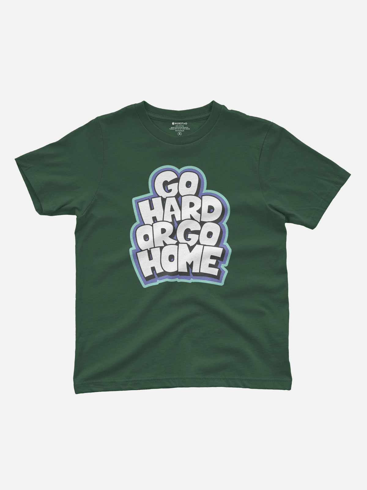 Go Hard or Go Home Kids T-Shirt