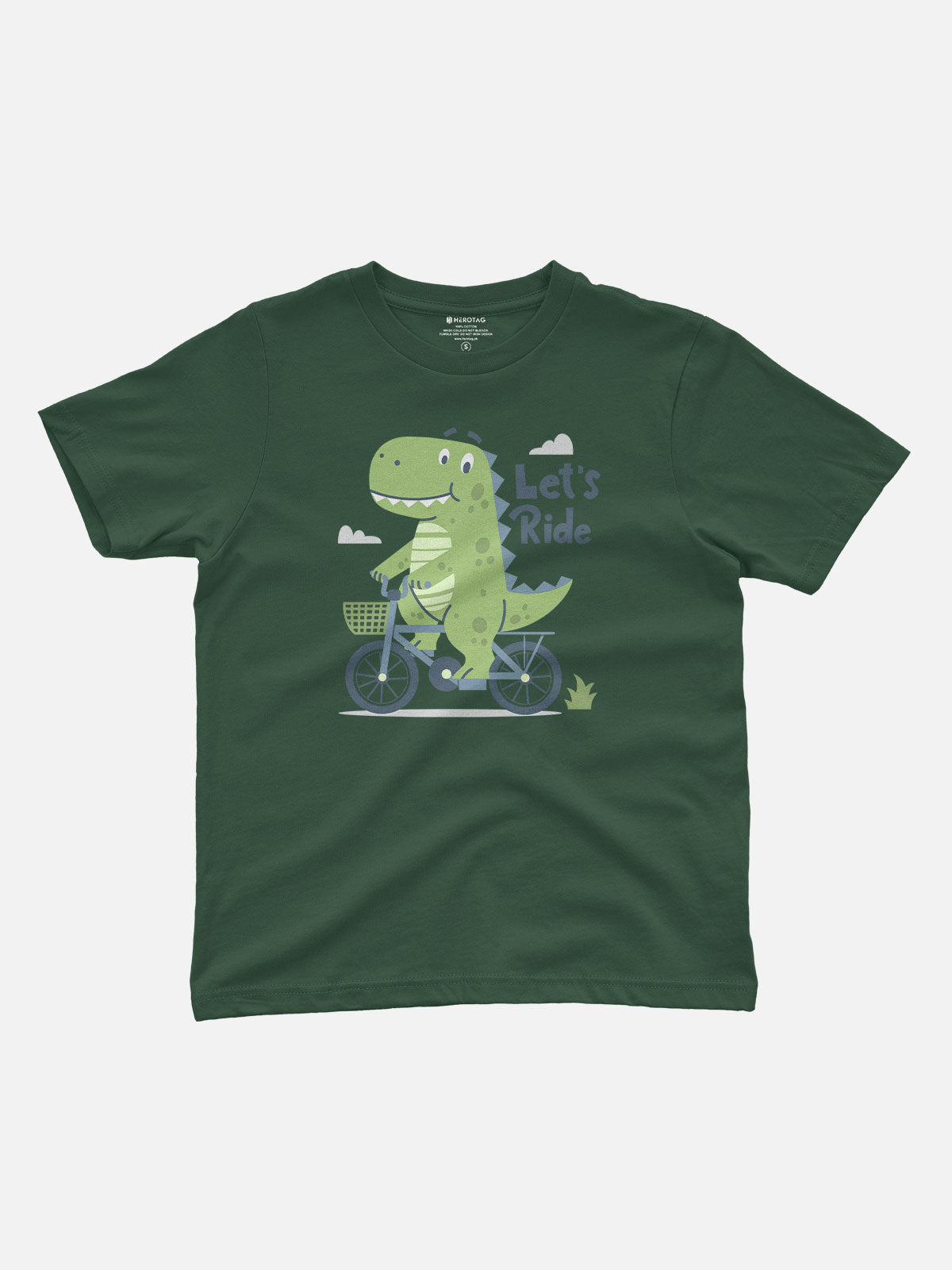 Let's Ride Dinosaur Kids T-Shirt