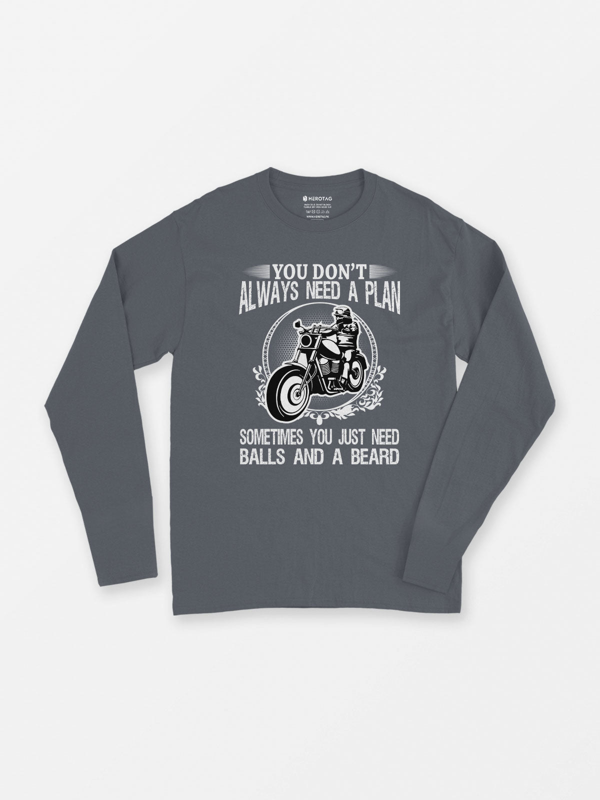No Plan Needed - Long Sleeve T-Shirt