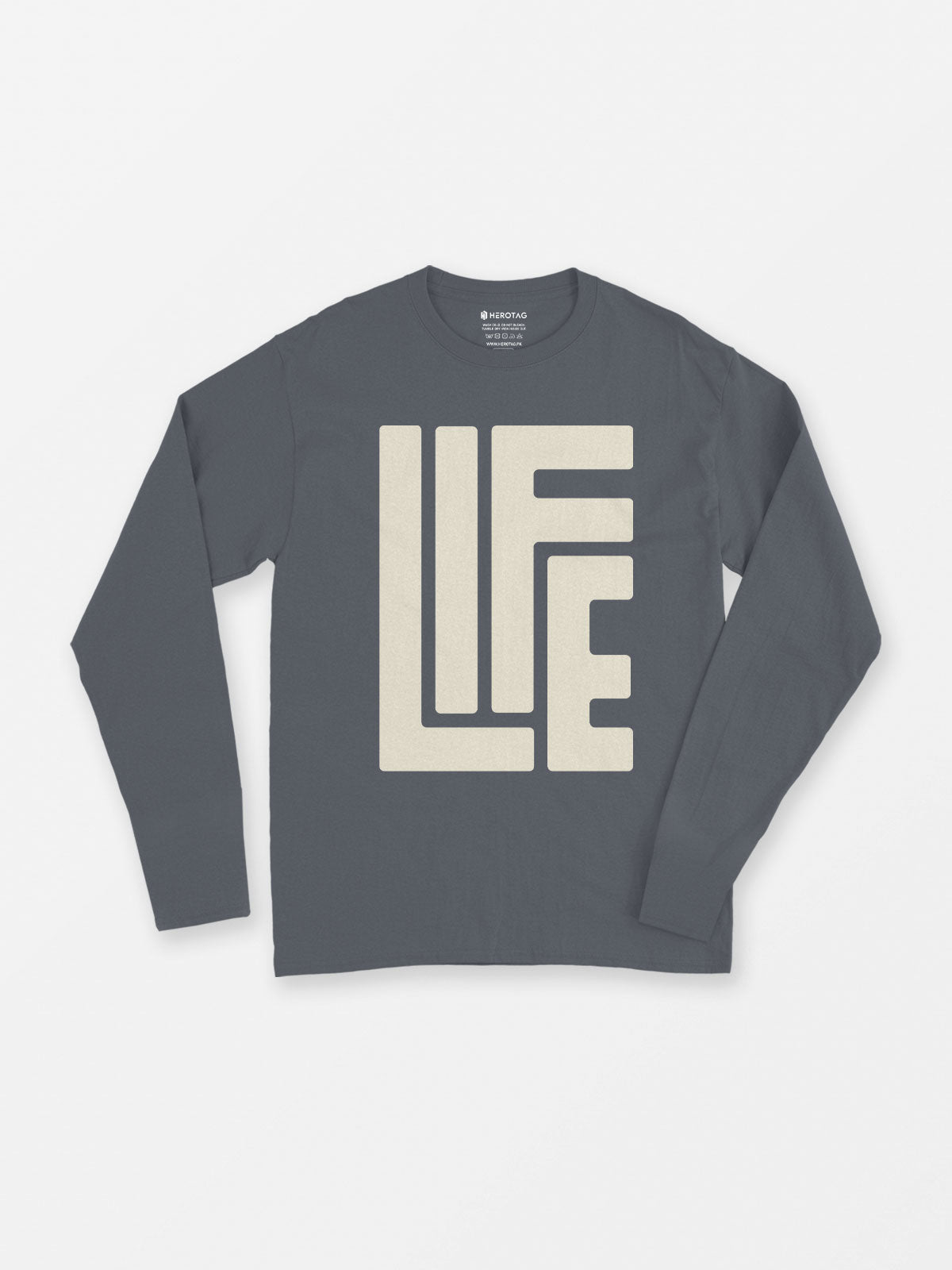 Geometric Life Long Sleeve T-Shirt