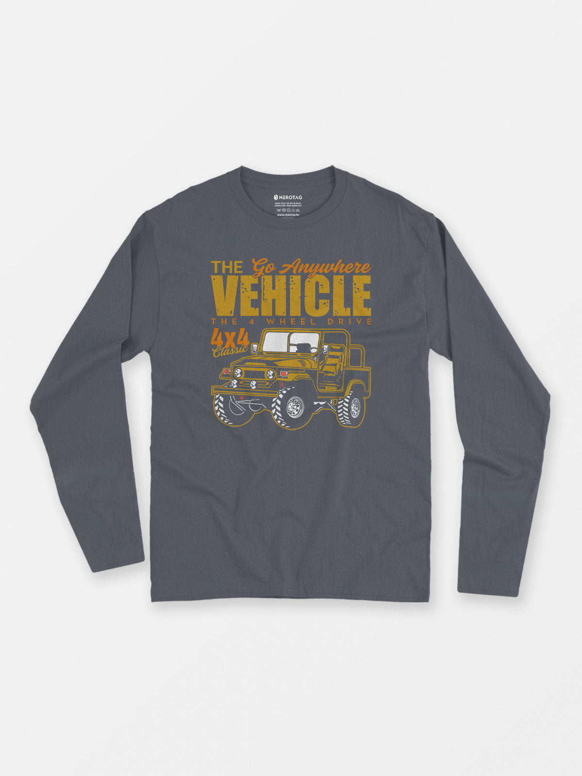 The Go Anywhere 4x4 Vehicle - Long Sleeve T-Shirt