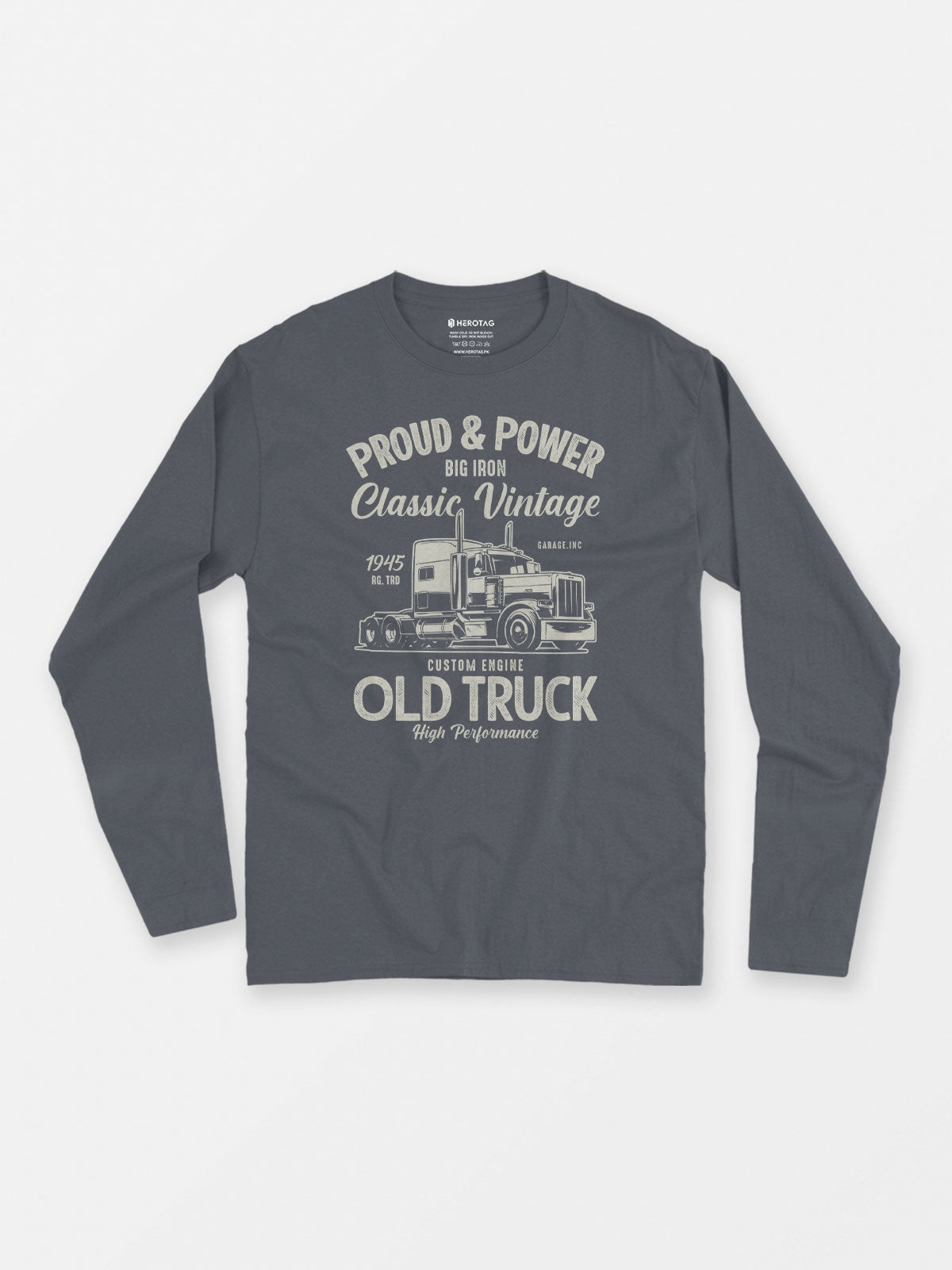 Proud & Power Classic Vintage Truck - Long Sleeve T-Shirt