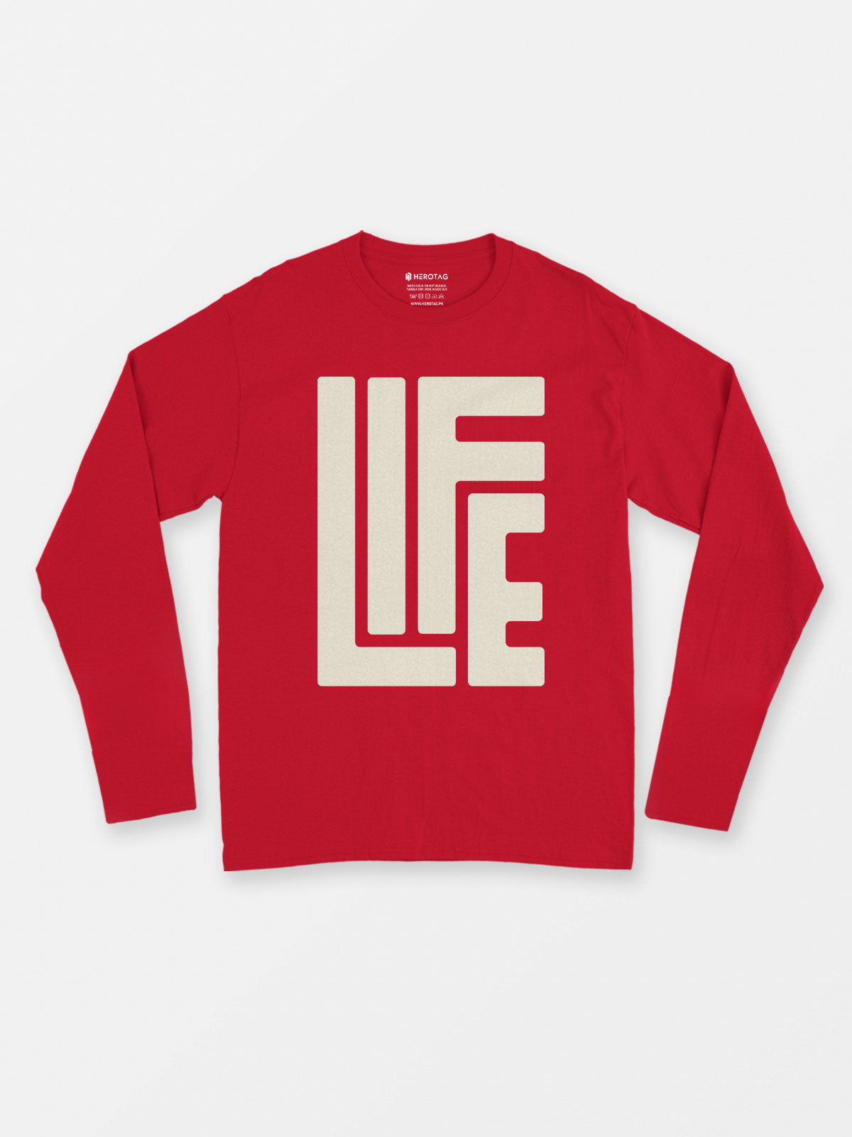Geometric Life Long Sleeve T-Shirt
