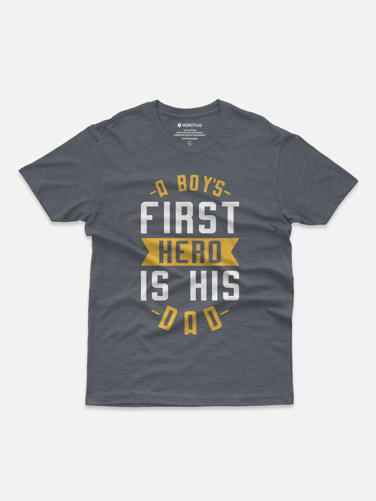 A Boy's First Hero Is His Dad T-Shirt