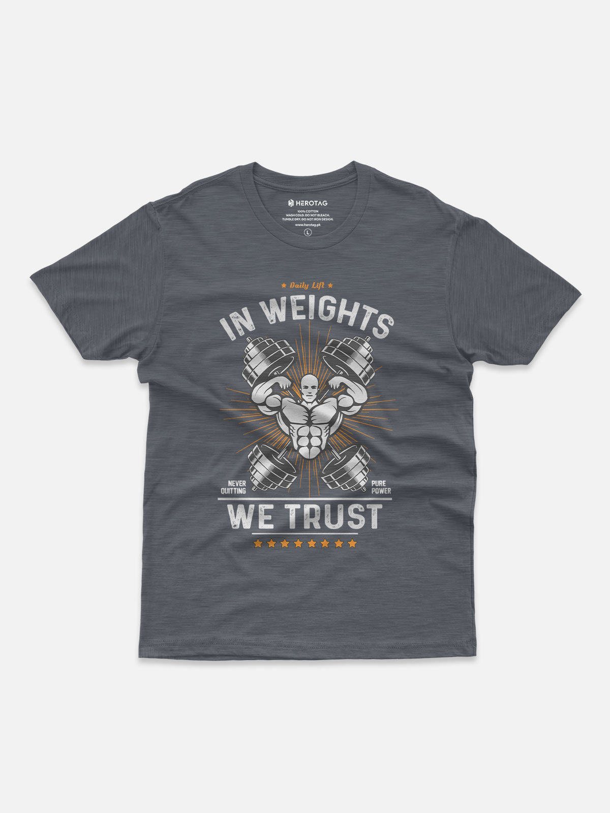 In Weights We Trust Gym T-Shirt