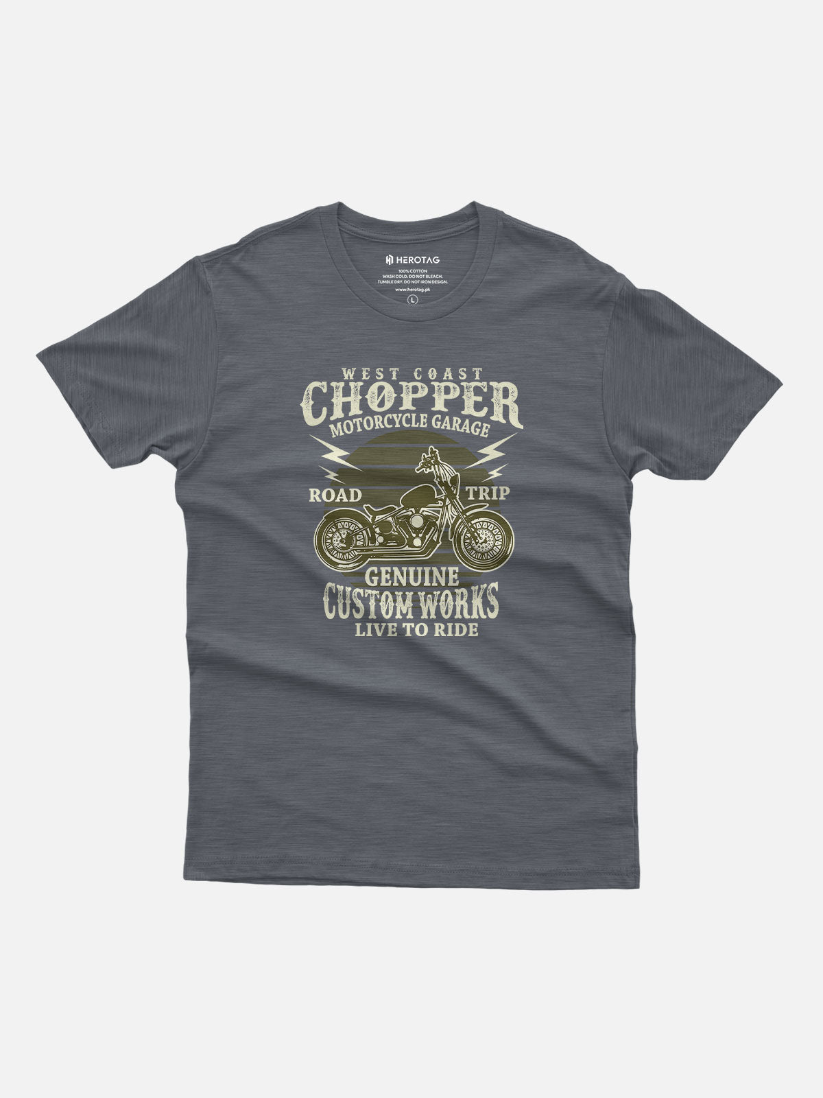 West Coast Chopper Garage Motorcycle T-Shirt