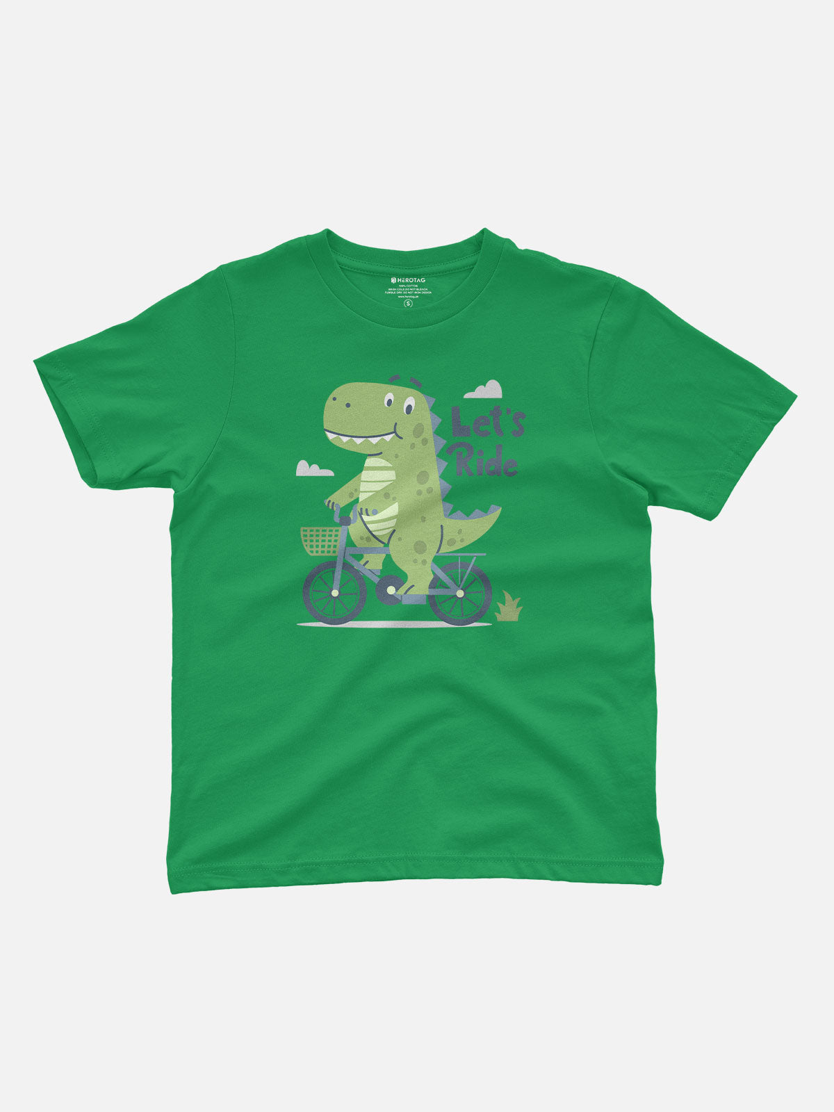 Let's Ride Dinosaur Kids T-Shirt