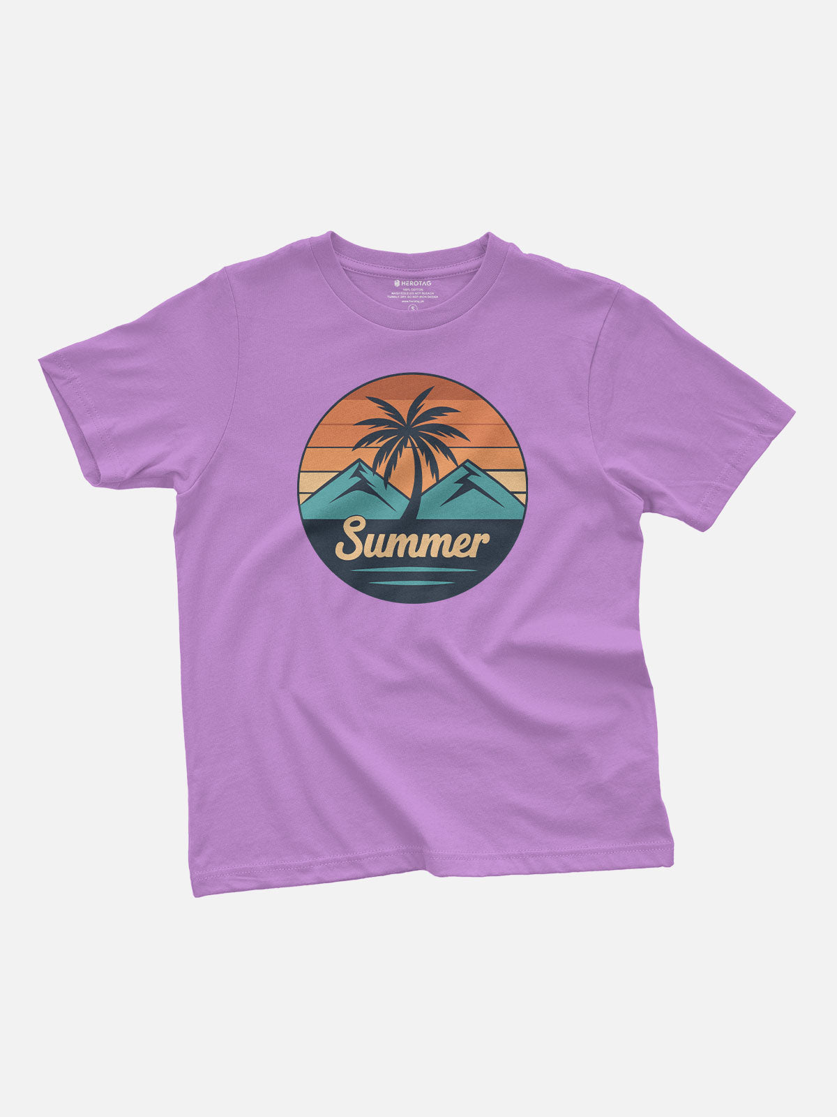Sunset Summer Vibes Kids T-Shirt