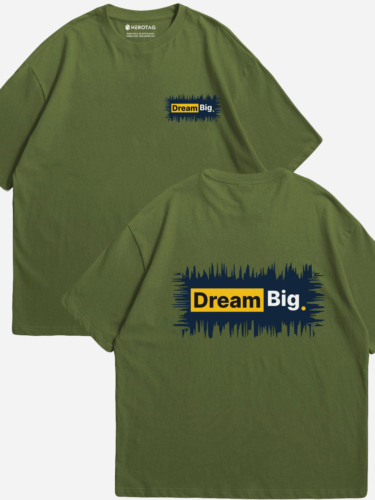 "Dream Big." Oversized T-Shirt