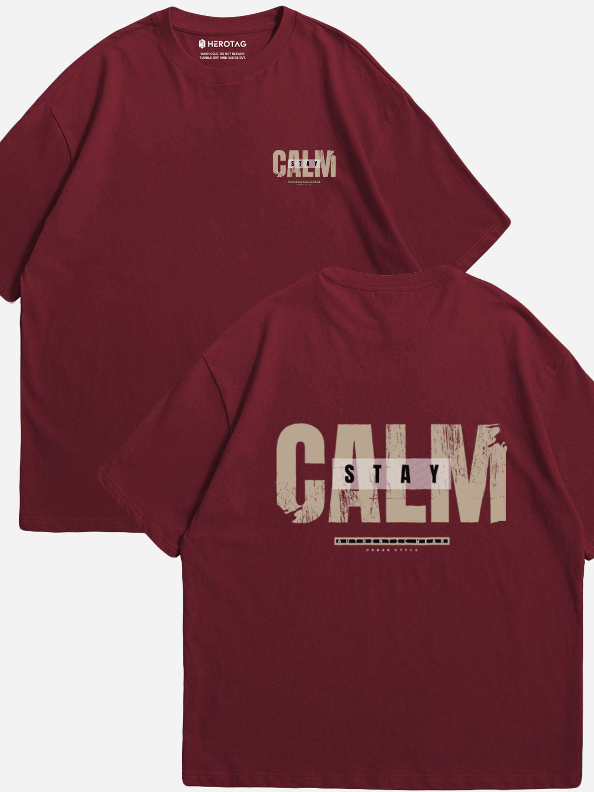 "STAY CALM - Urban Style" Oversized T-Shirt