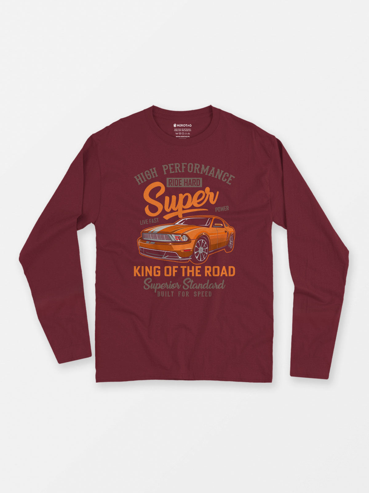 High Performance Super Car - Long Sleeve T-Shirt