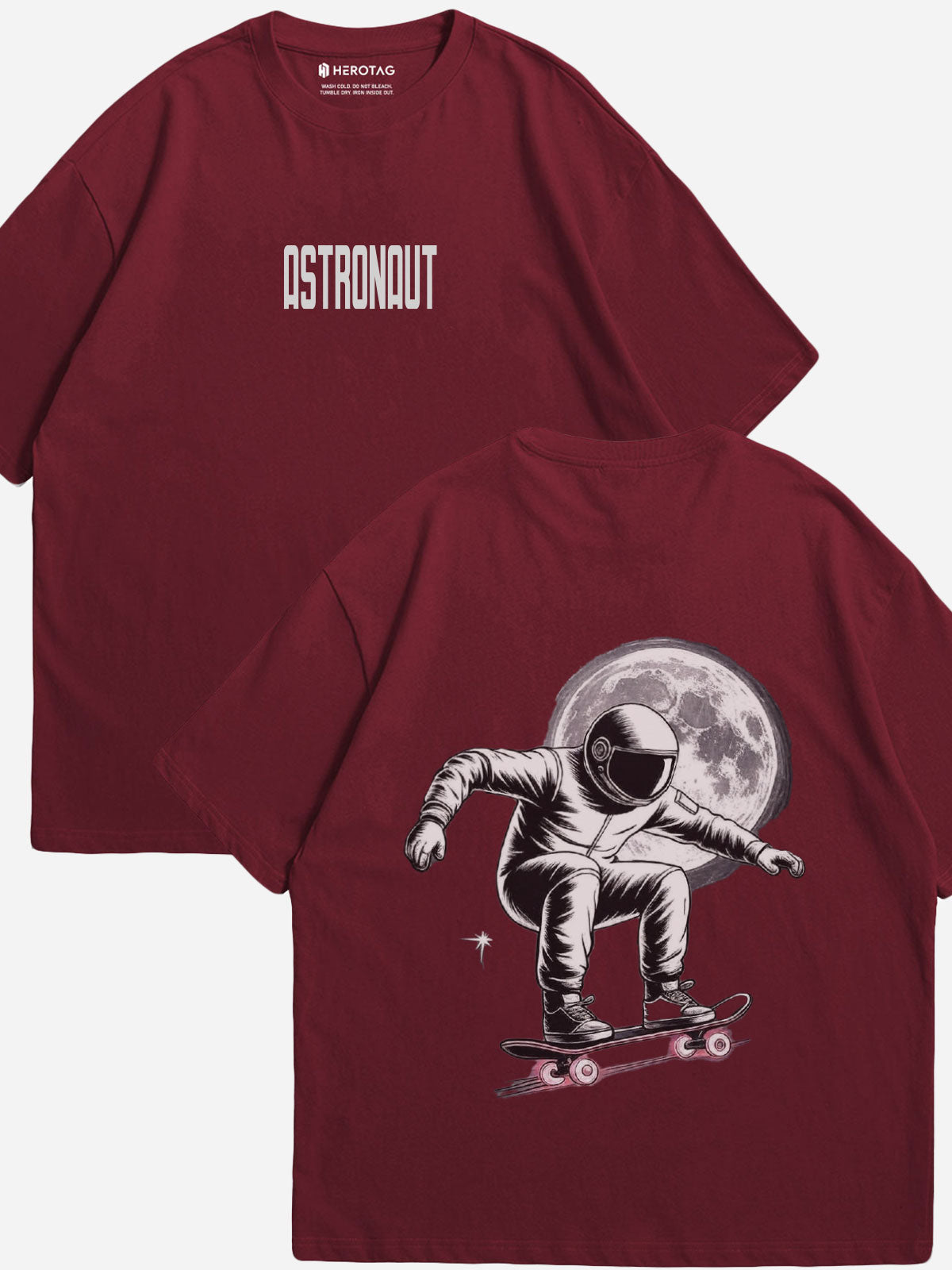 "Astronaut Skate" Oversized T-Shirt