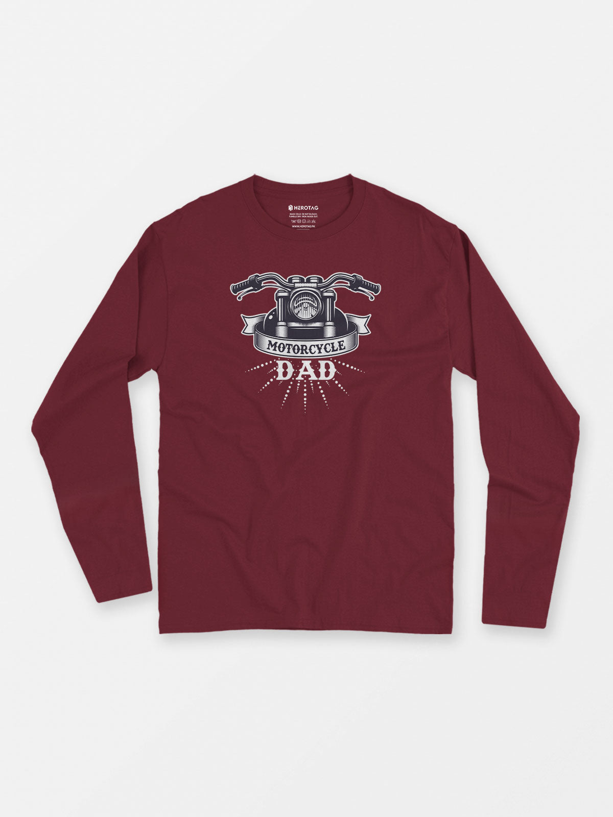 Proud Motorcycle Dad - Long Sleeve T-Shirt