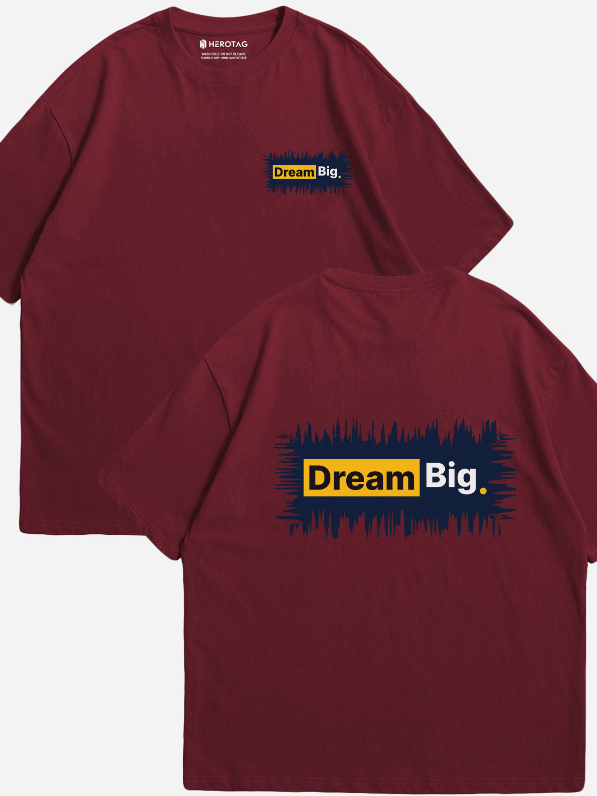 "Dream Big." Oversized T-Shirt