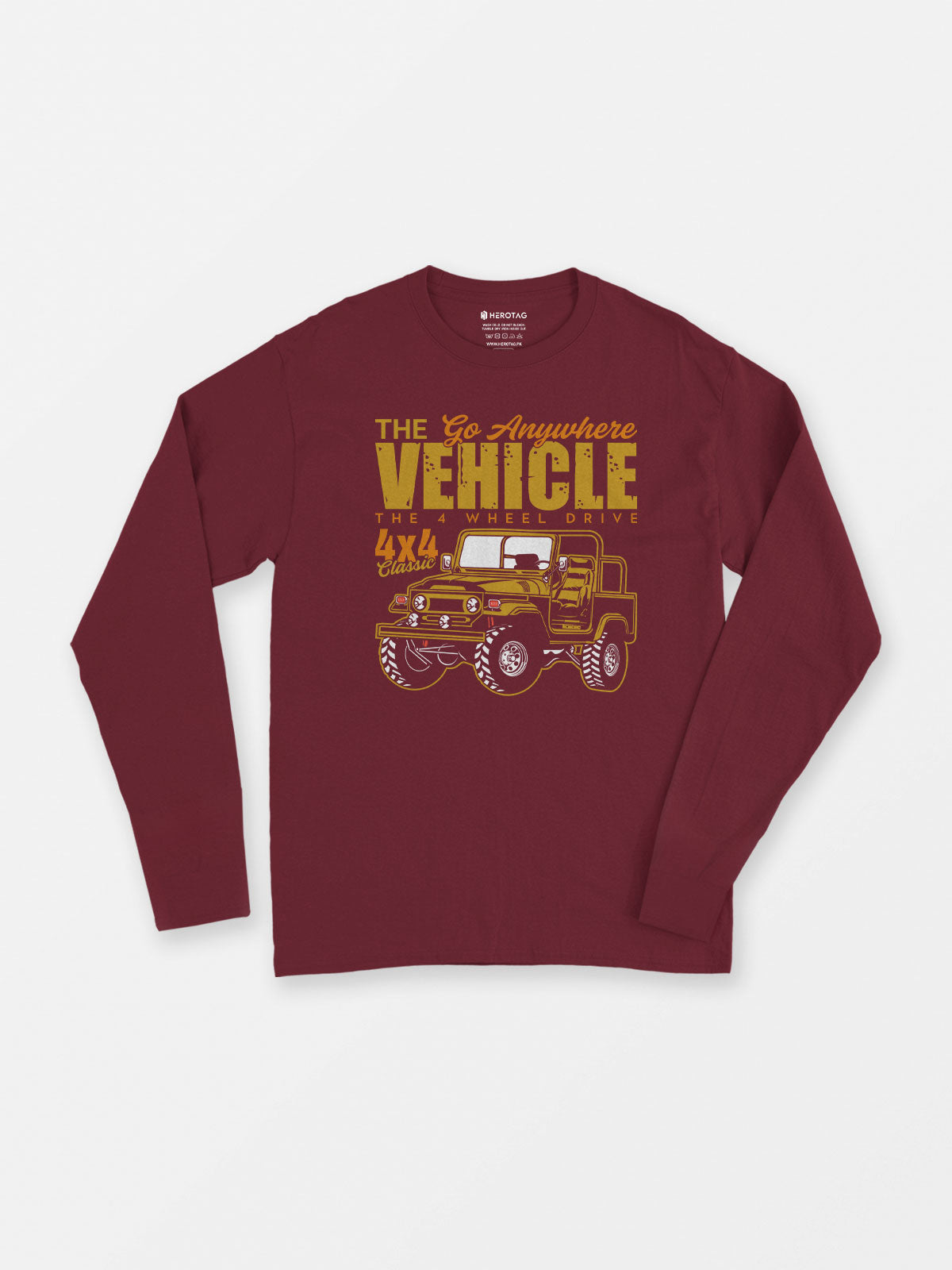 The Go Anywhere 4x4 Vehicle - Long Sleeve T-Shirt