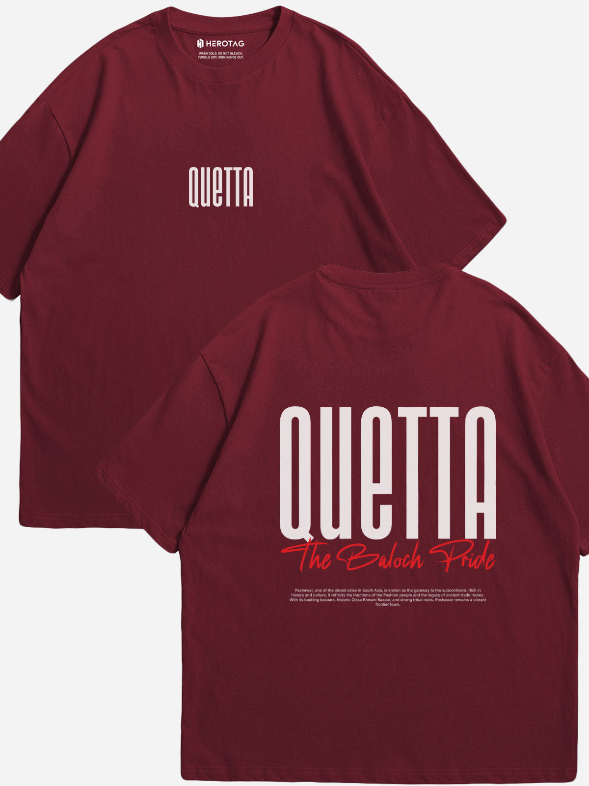 Quetta "The Baloch Pride" Oversized T-Shirt