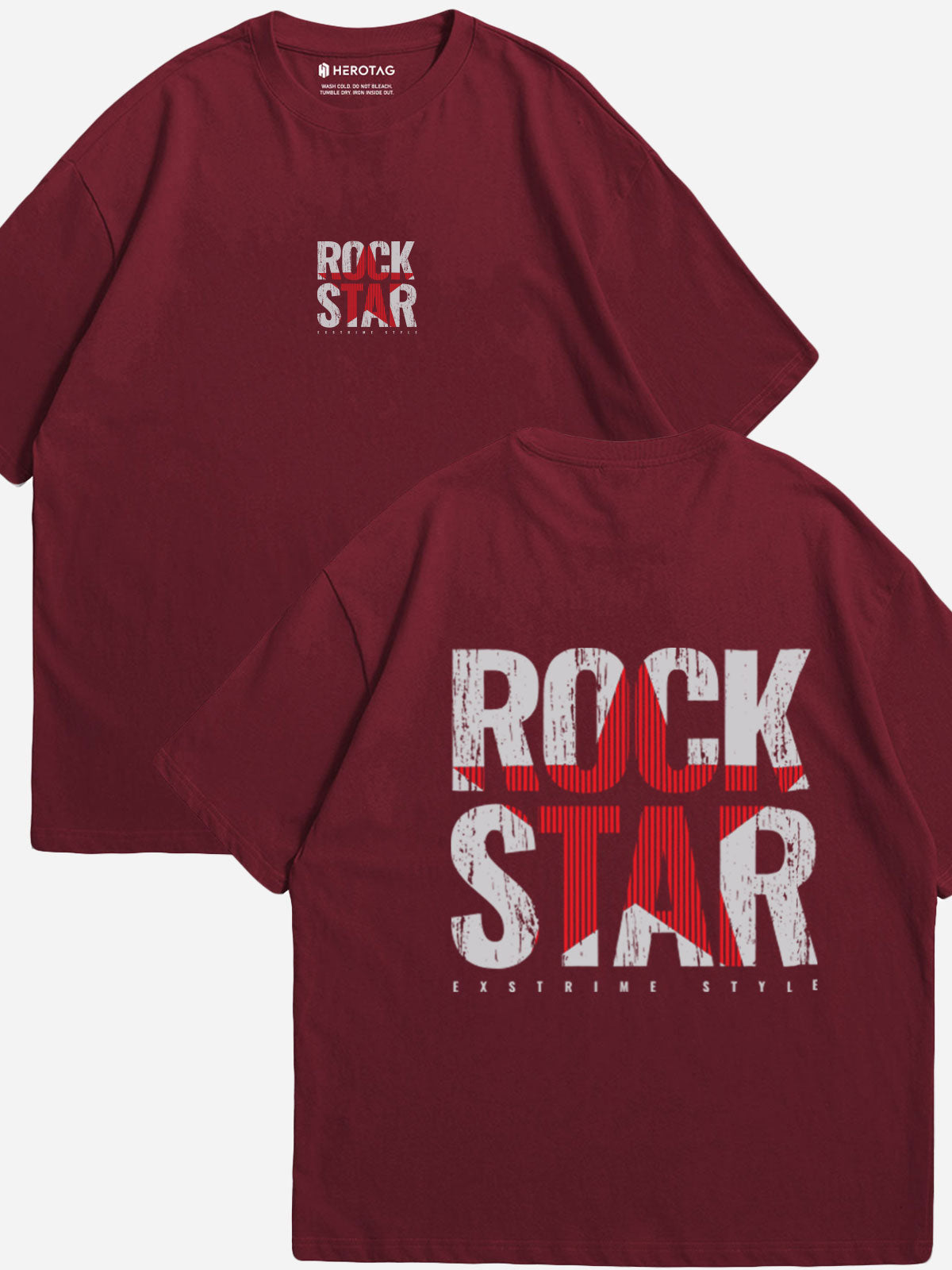 ROCK STAR - Extreme Style Oversized T-Shirt