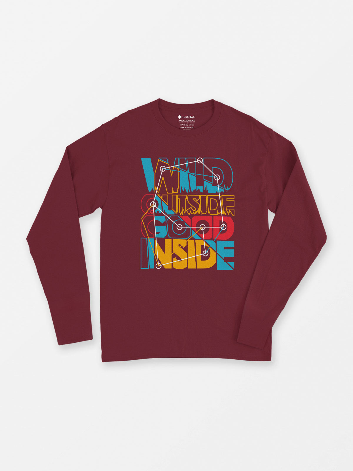 Wild Outside Good Inside Long Sleeve T-Shirt