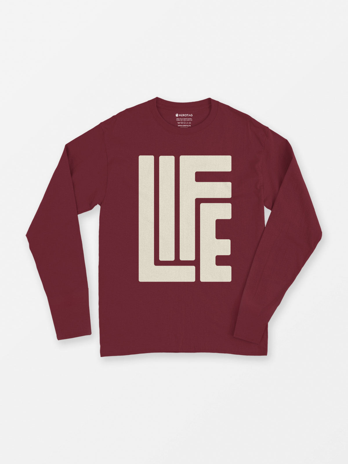 Geometric Life Long Sleeve T-Shirt