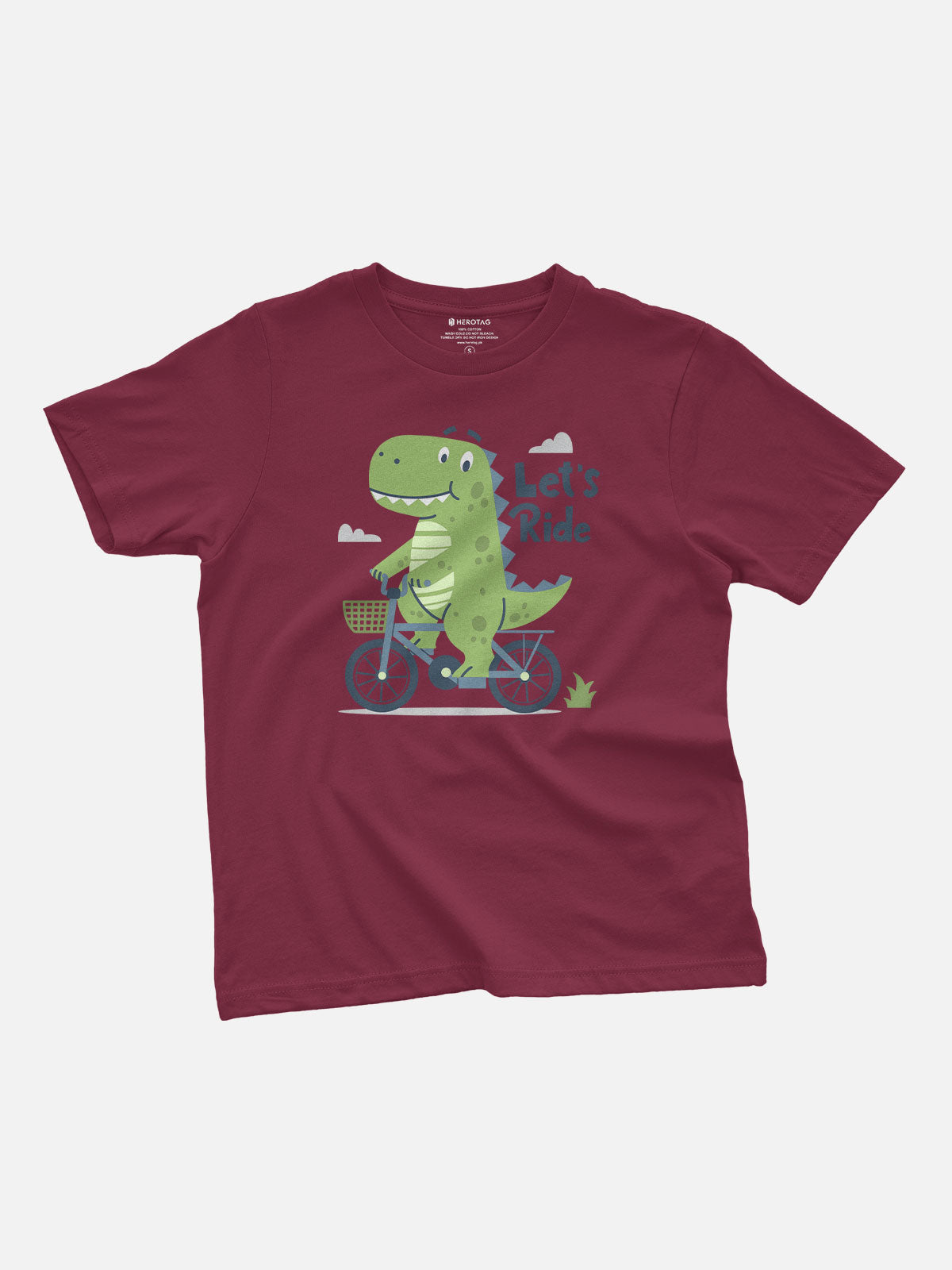 Let's Ride Dinosaur Kids T-Shirt