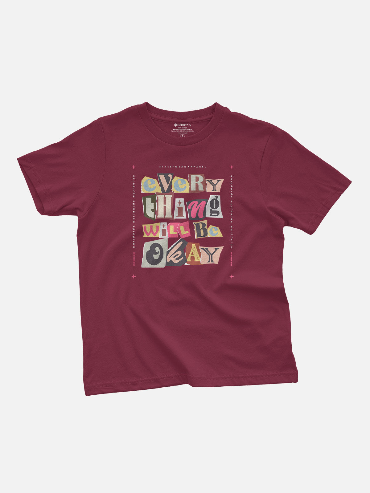 Everything Will Be Okay Kids T-Shirt