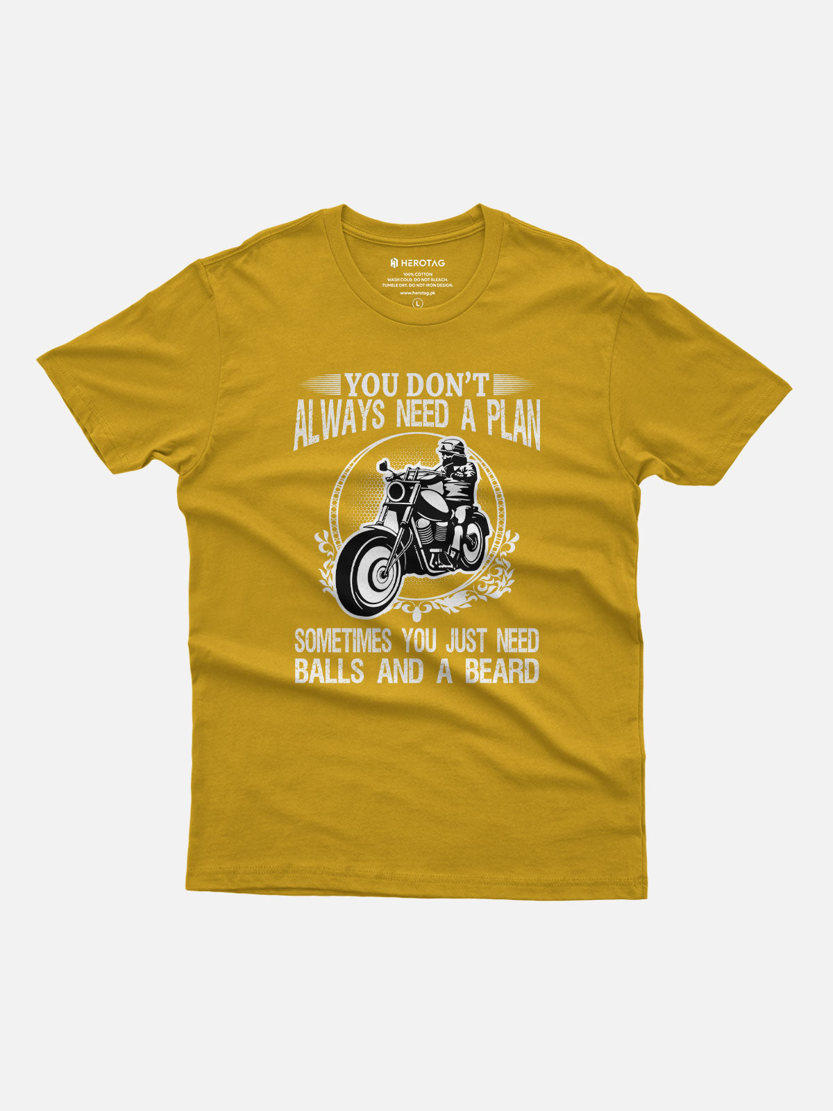 You Don't Always Need a Plan Motorcycle T-Shirt