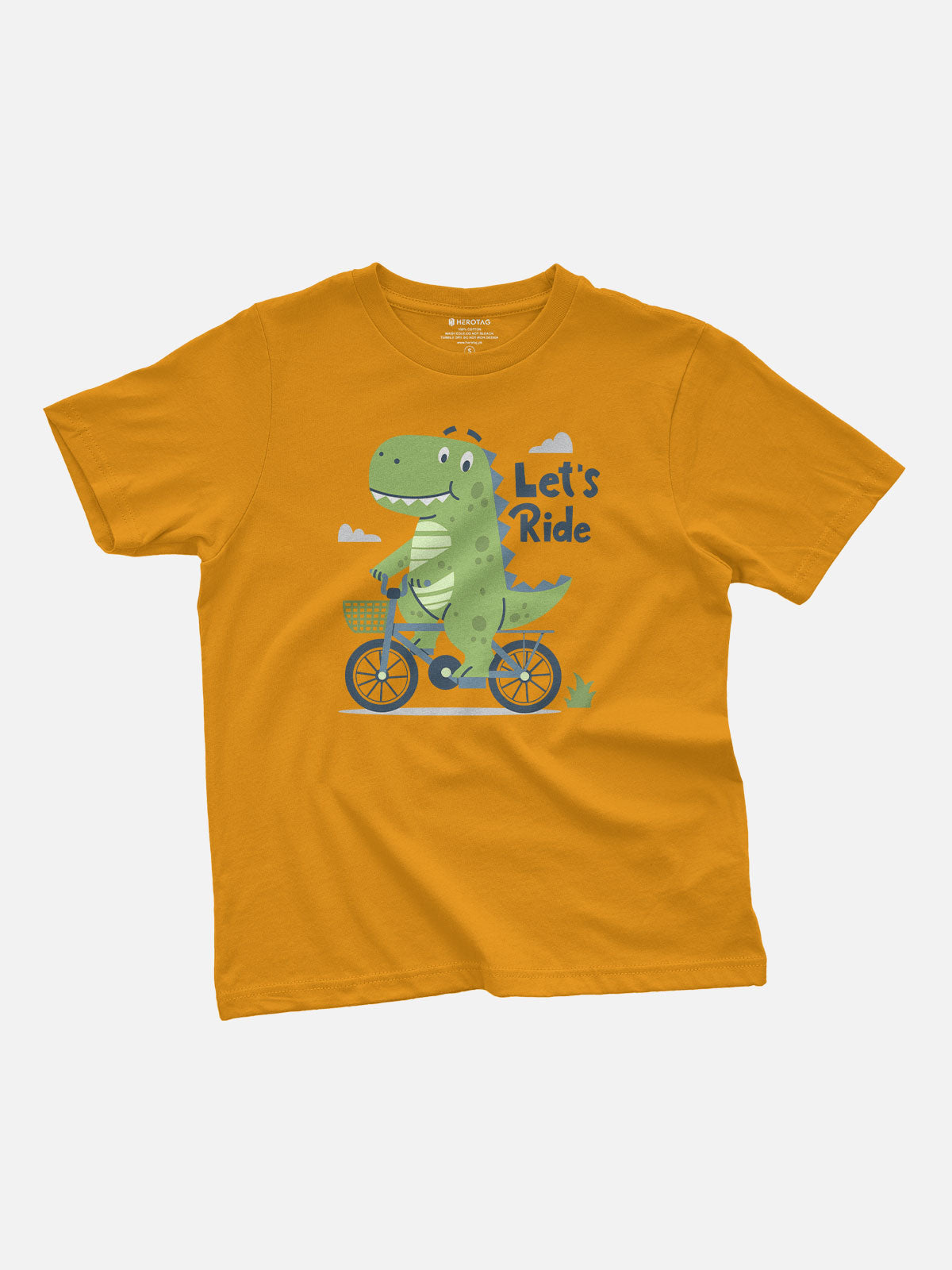Let's Ride Dinosaur Kids T-Shirt