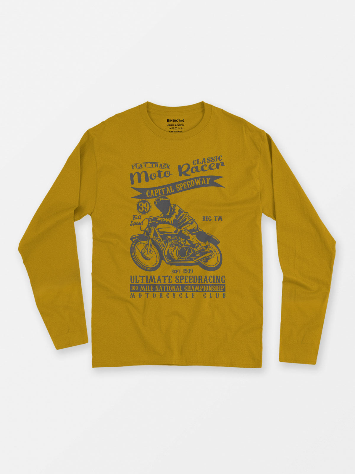 Classic Moto Racer - Long Sleeve T-Shirt