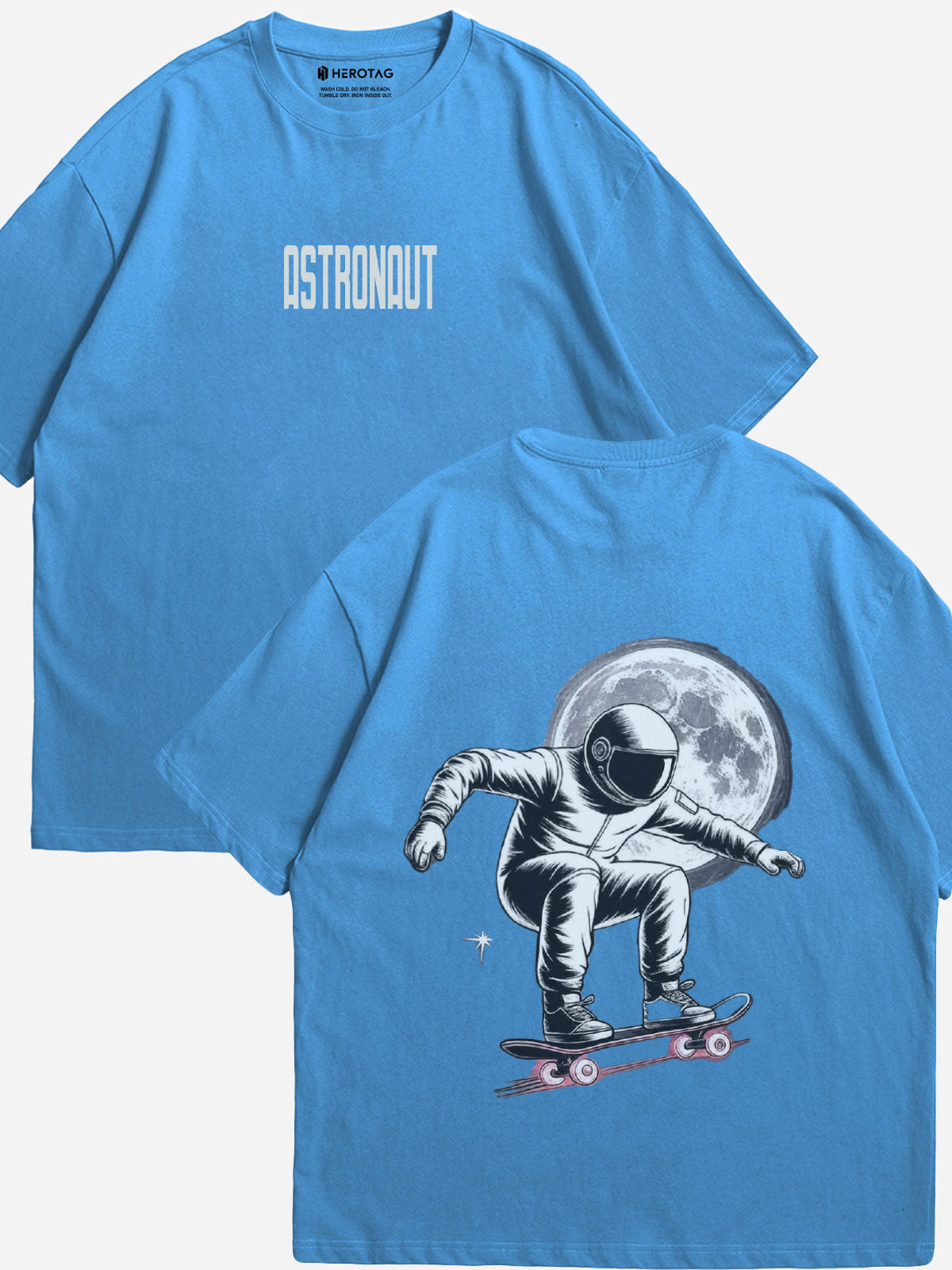 "Astronaut Skate" Oversized T-Shirt