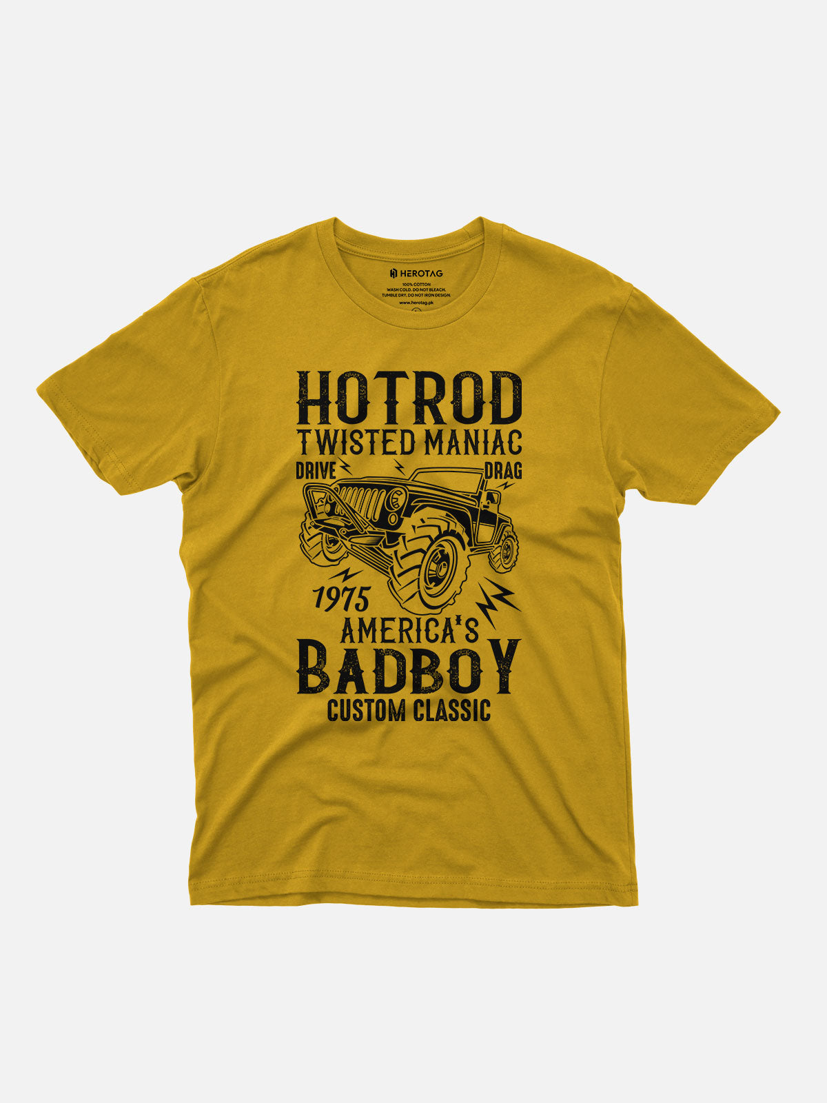 1975 Hot Rod Twisted Maniac Men's Vintage T-Shirt