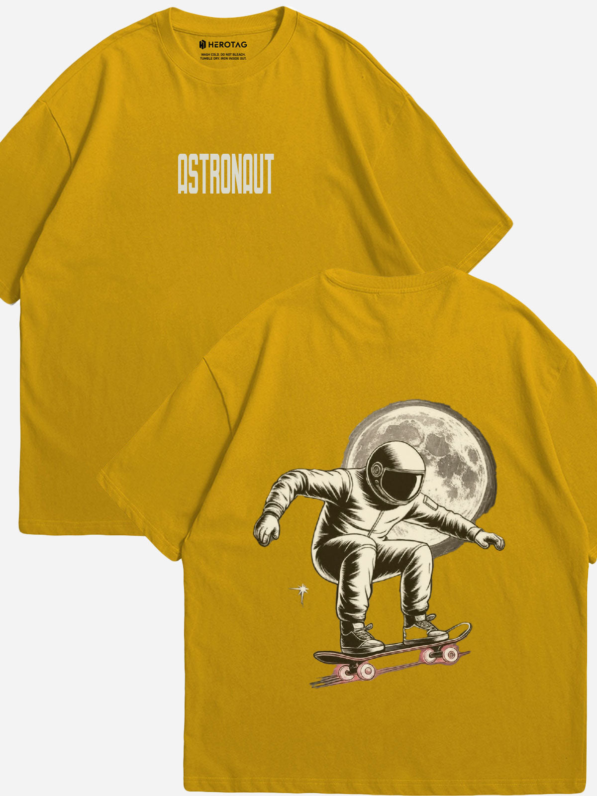 "Astronaut Skate" Oversized T-Shirt