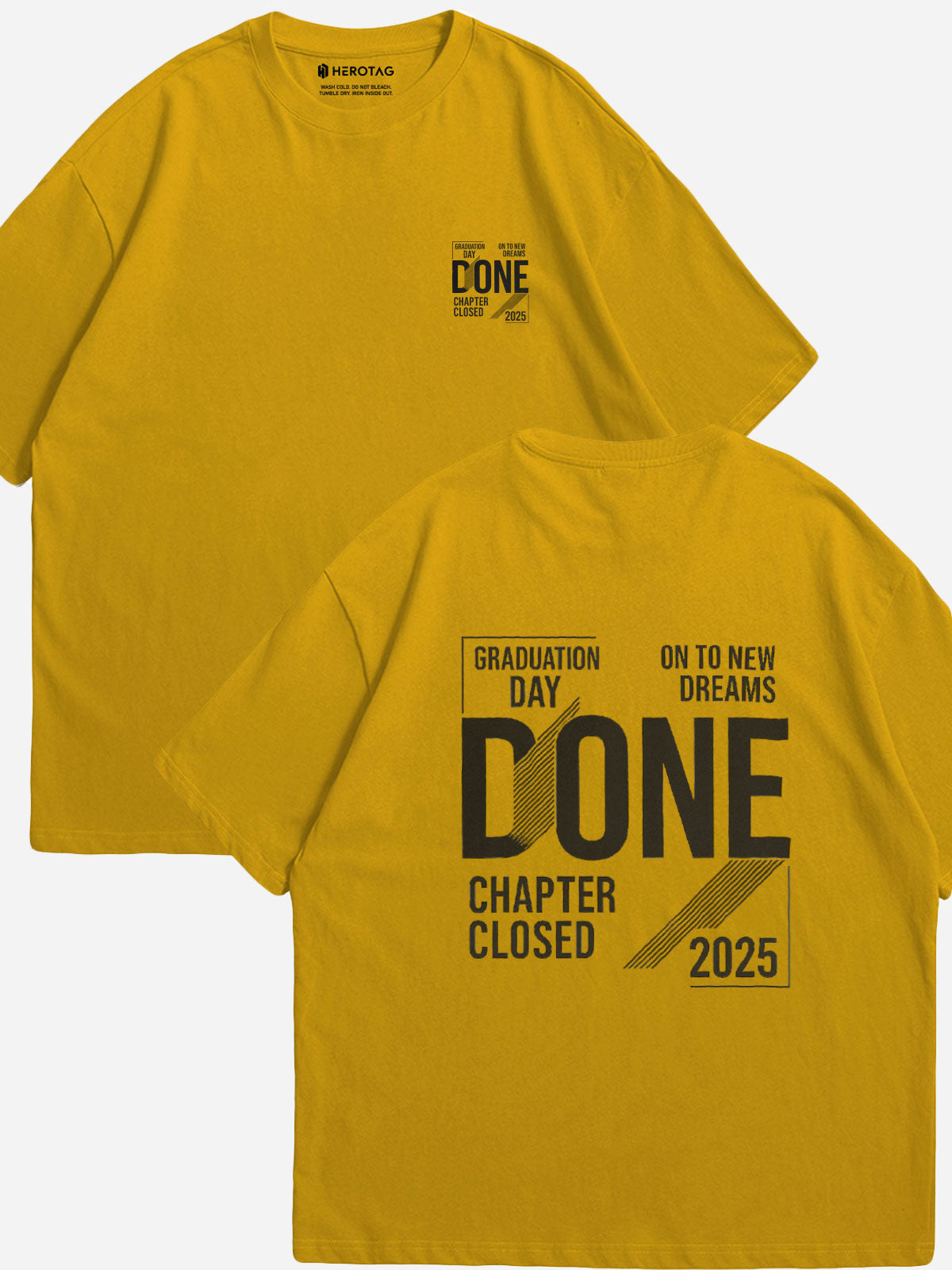 "Graduation Day DONE" Oversized T-Shirt