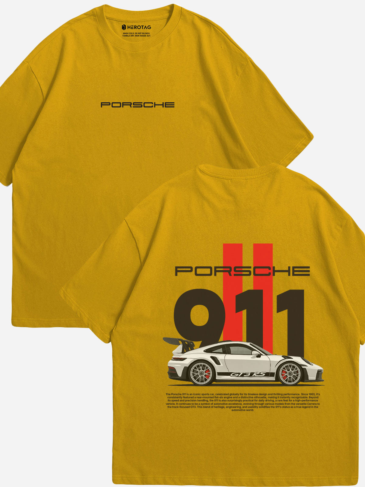 "Porsche 911 GT3 RS" Oversized T-Shirt