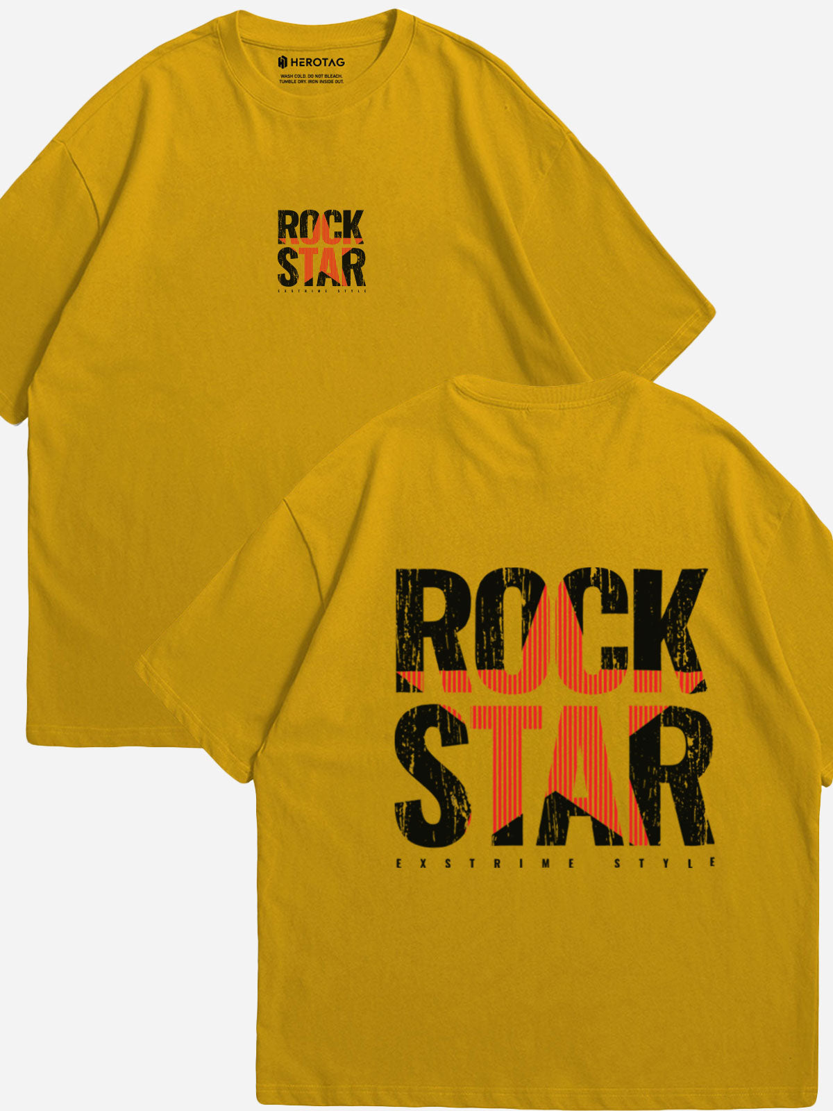 ROCK STAR - Extreme Style Oversized T-Shirt