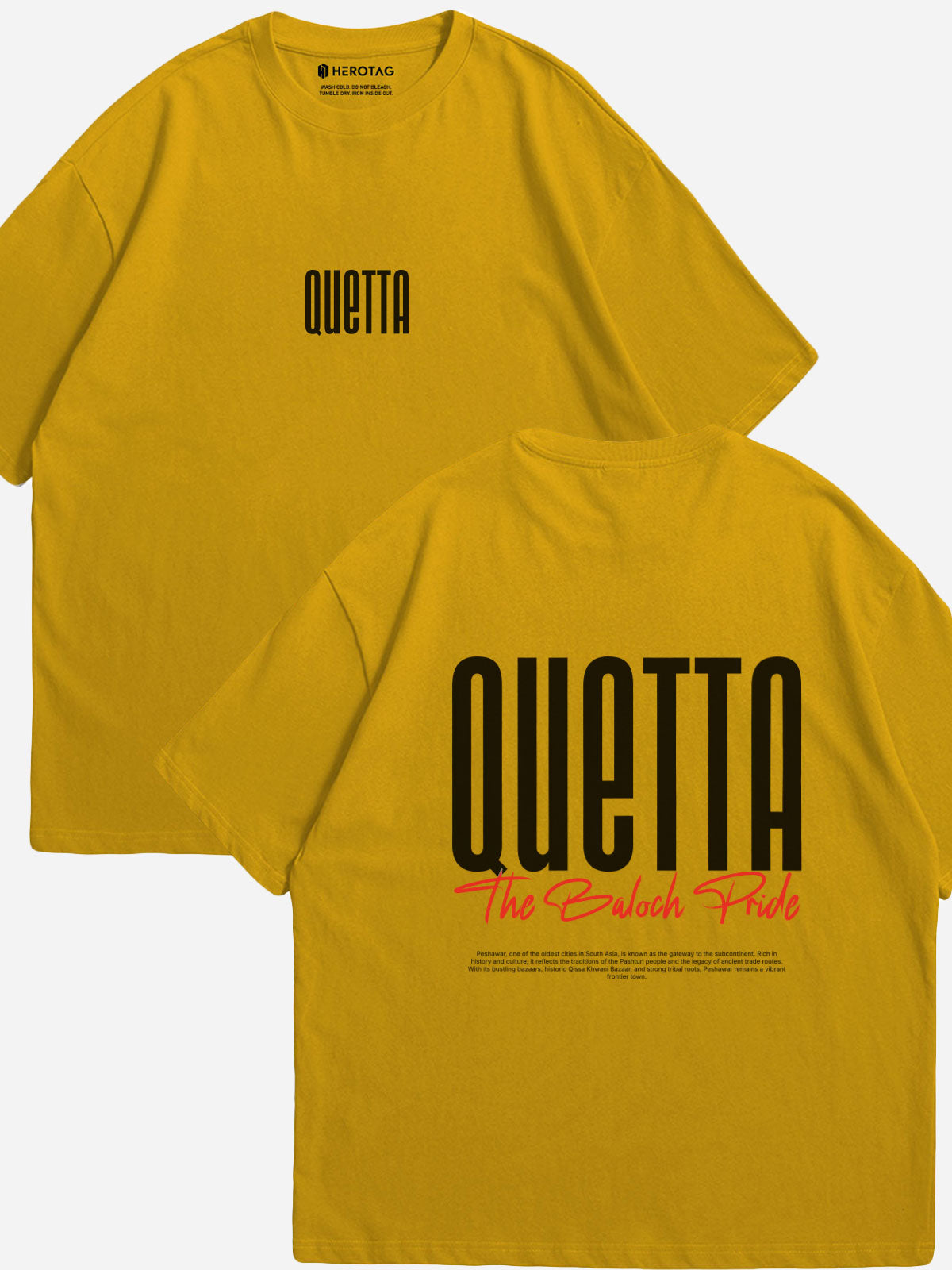 Quetta "The Baloch Pride" Oversized T-Shirt