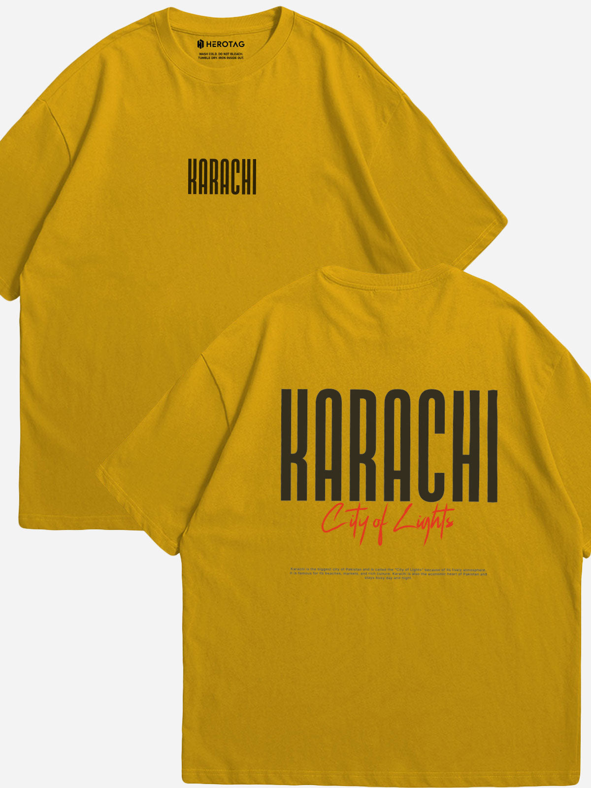Karachi City of Lights Oversized T-Shirt