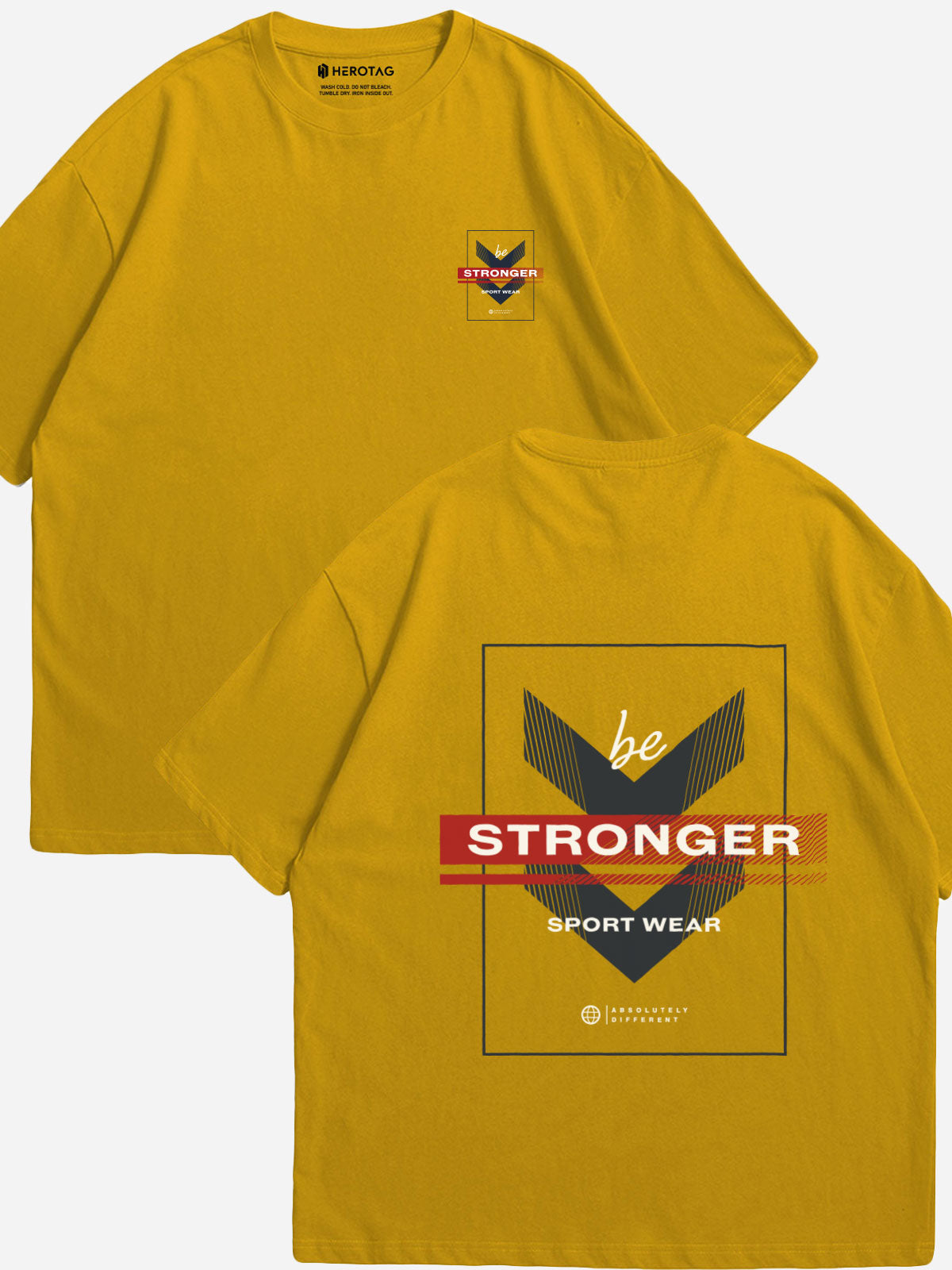 "BE STRONGER - Sport Wear" Oversized T-Shirt