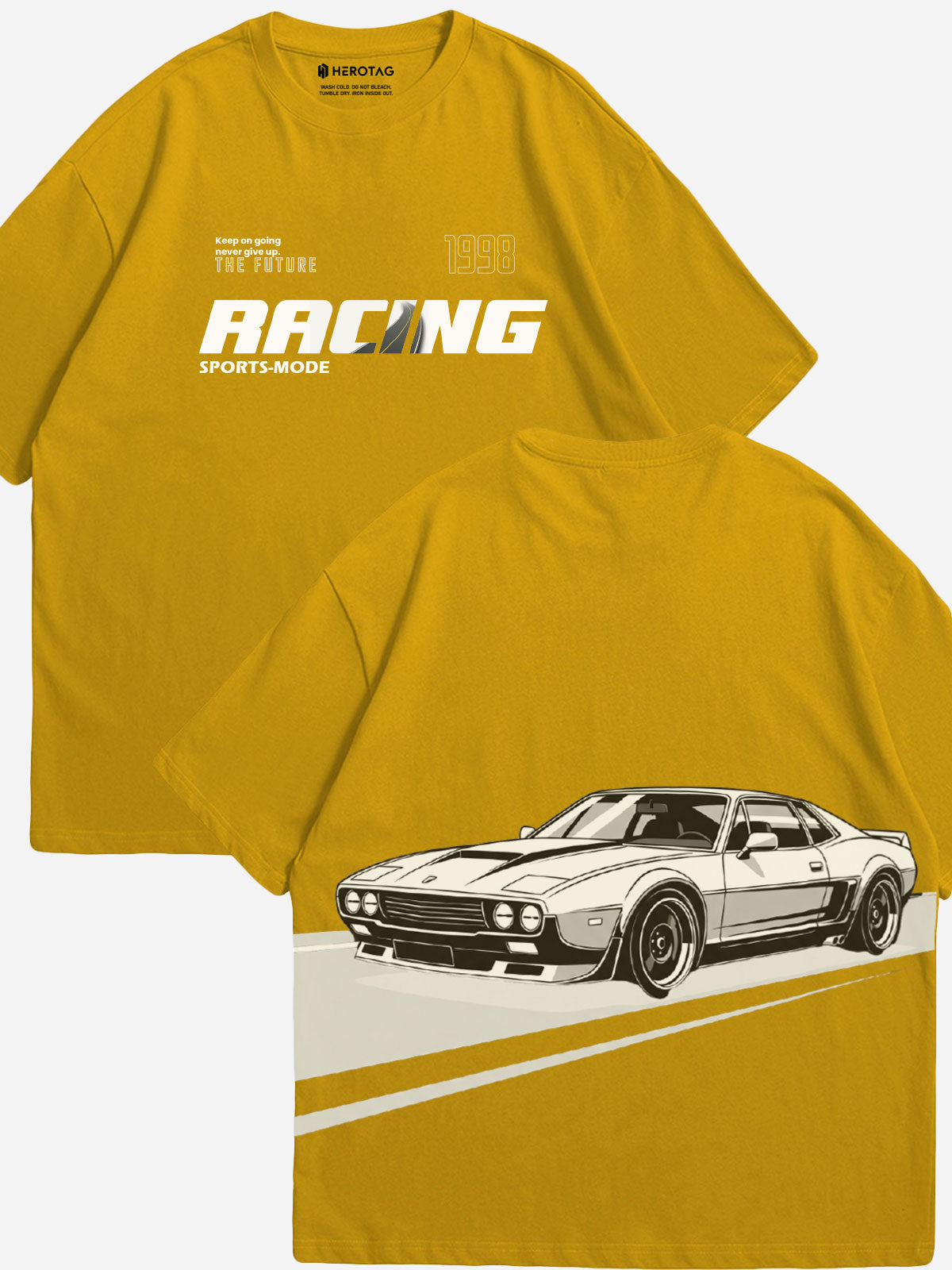 "Racing - Sports-Mode" Oversized T-Shirt