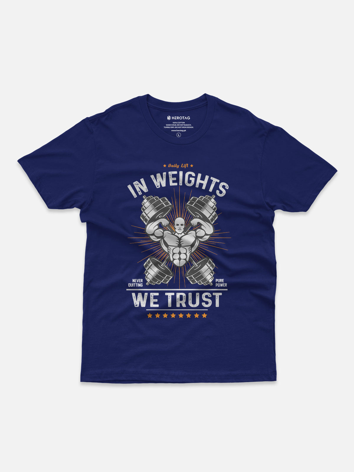 In Weights We Trust Gym T-Shirt