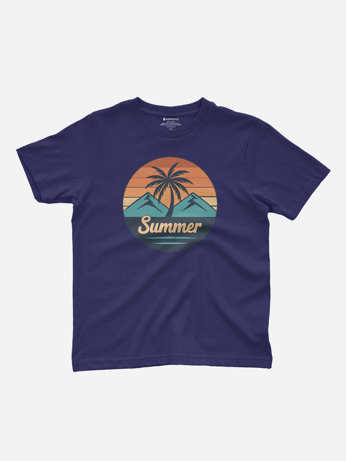 Sunset Summer Vibes Kids T-Shirt