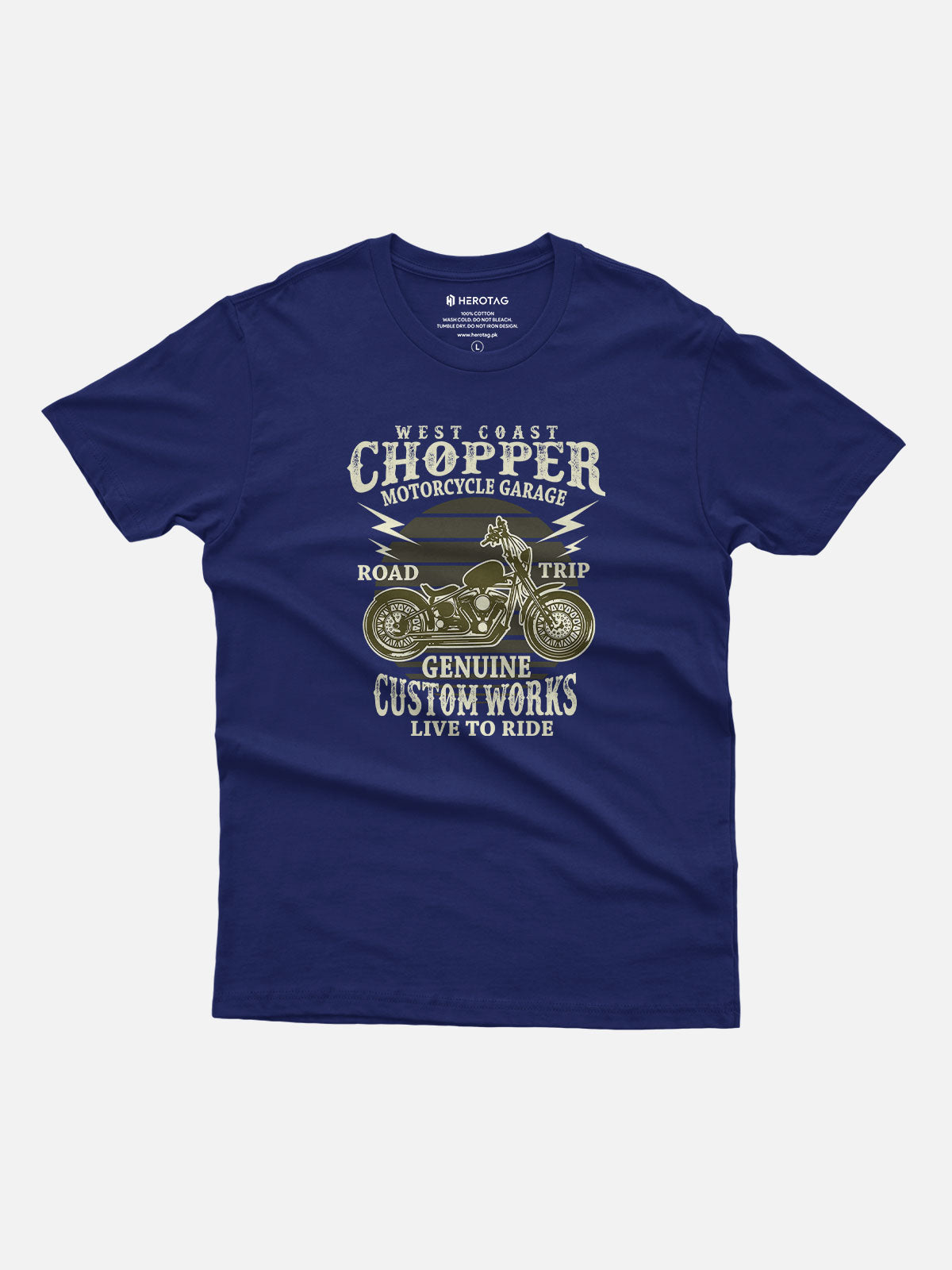 West Coast Chopper Garage Motorcycle T-Shirt