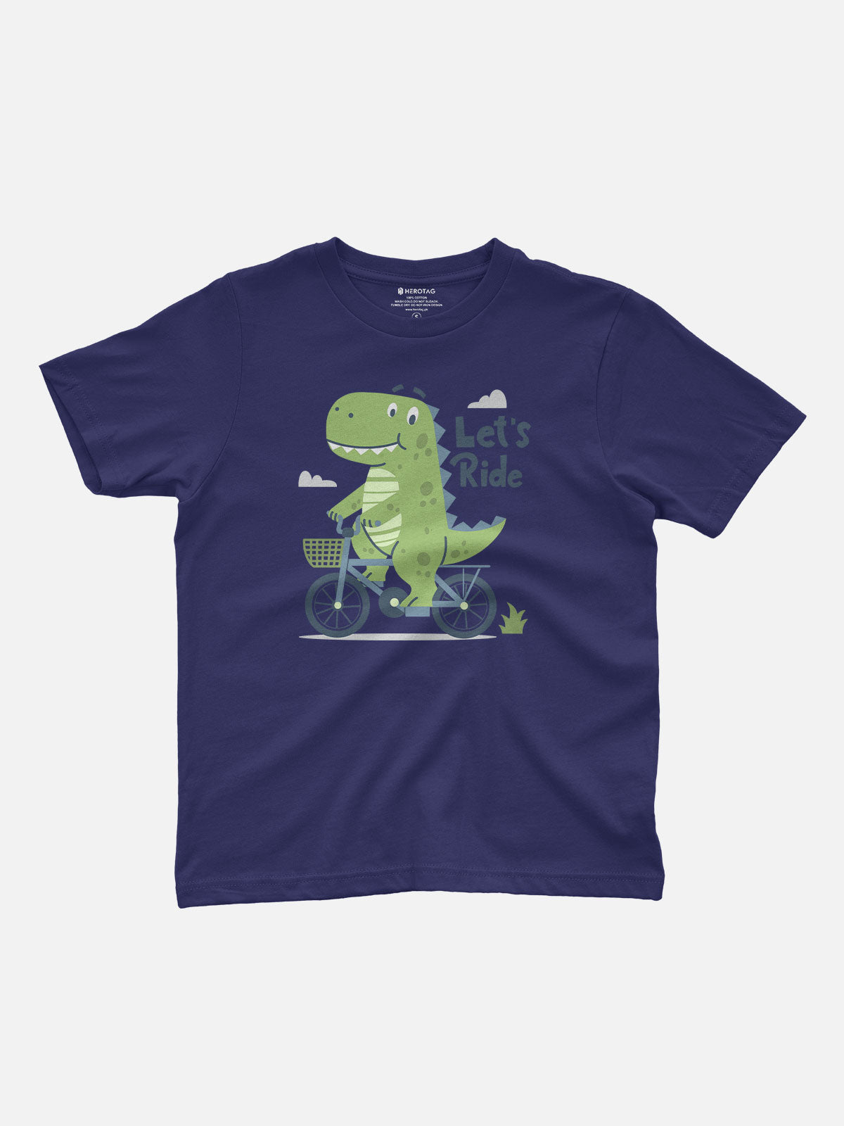 Let's Ride Dinosaur Kids T-Shirt