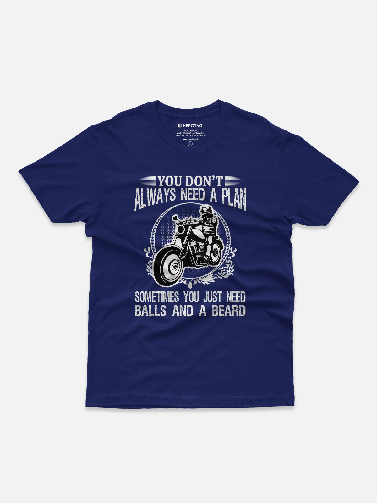 You Don't Always Need a Plan Motorcycle T-Shirt