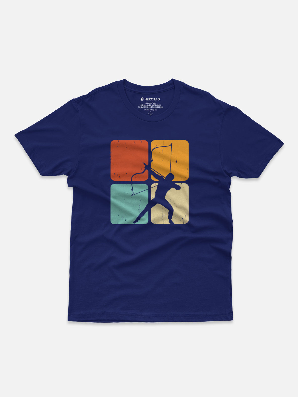 Retro Archer Silhouette T-Shirt