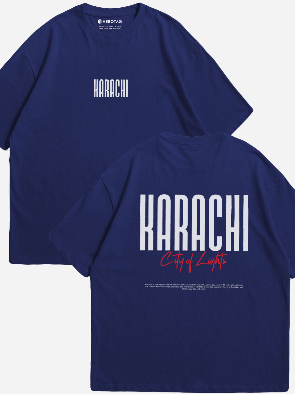 Karachi City of Lights Oversized T-Shirt