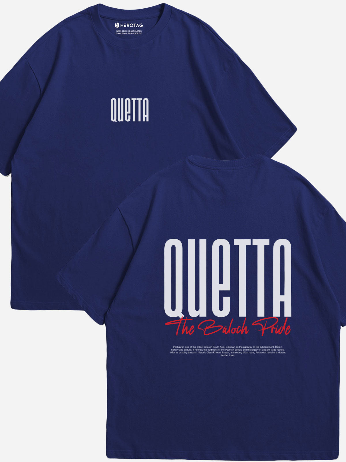 Quetta "The Baloch Pride" Oversized T-Shirt