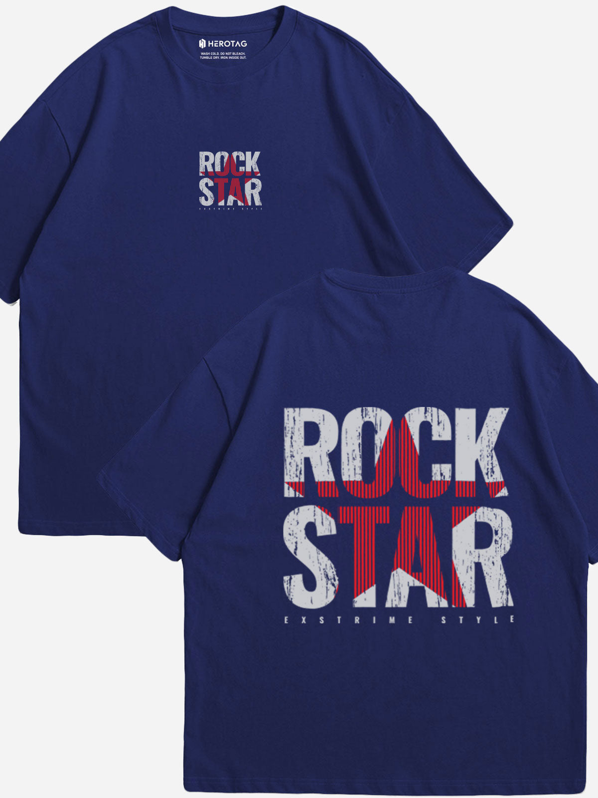 ROCK STAR - Extreme Style Oversized T-Shirt