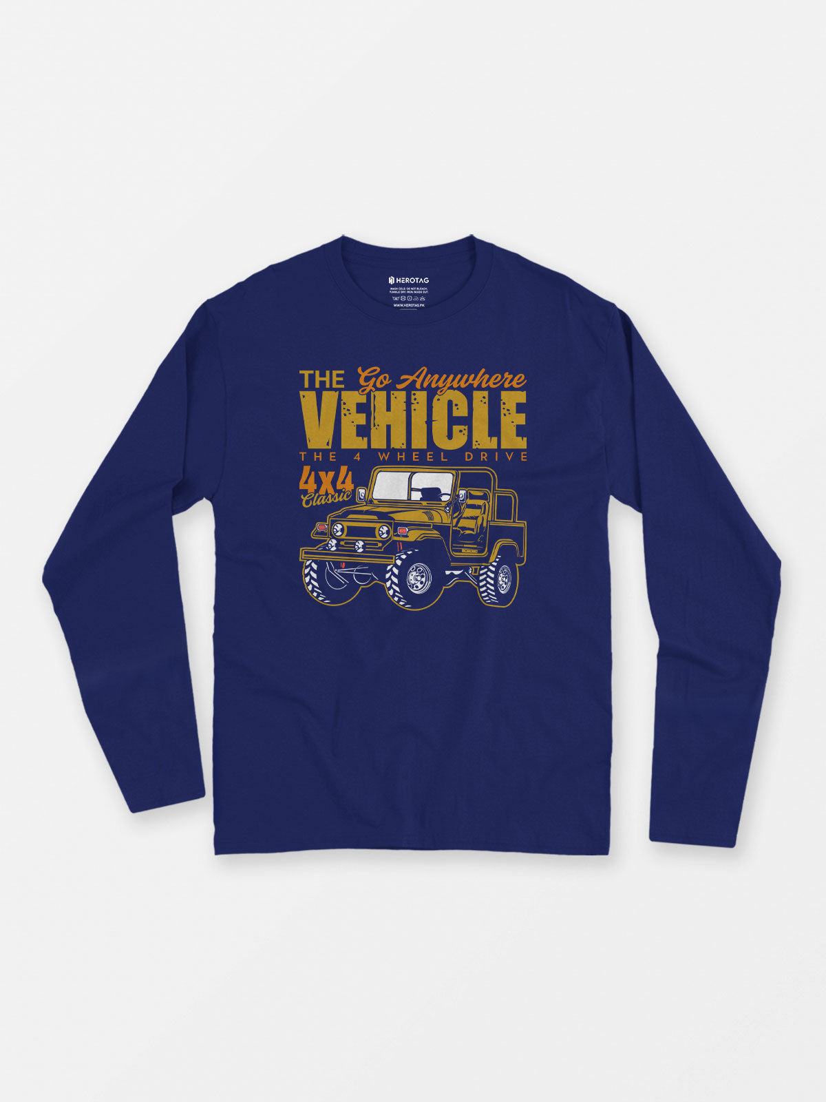 The Go Anywhere 4x4 Vehicle - Long Sleeve T-Shirt